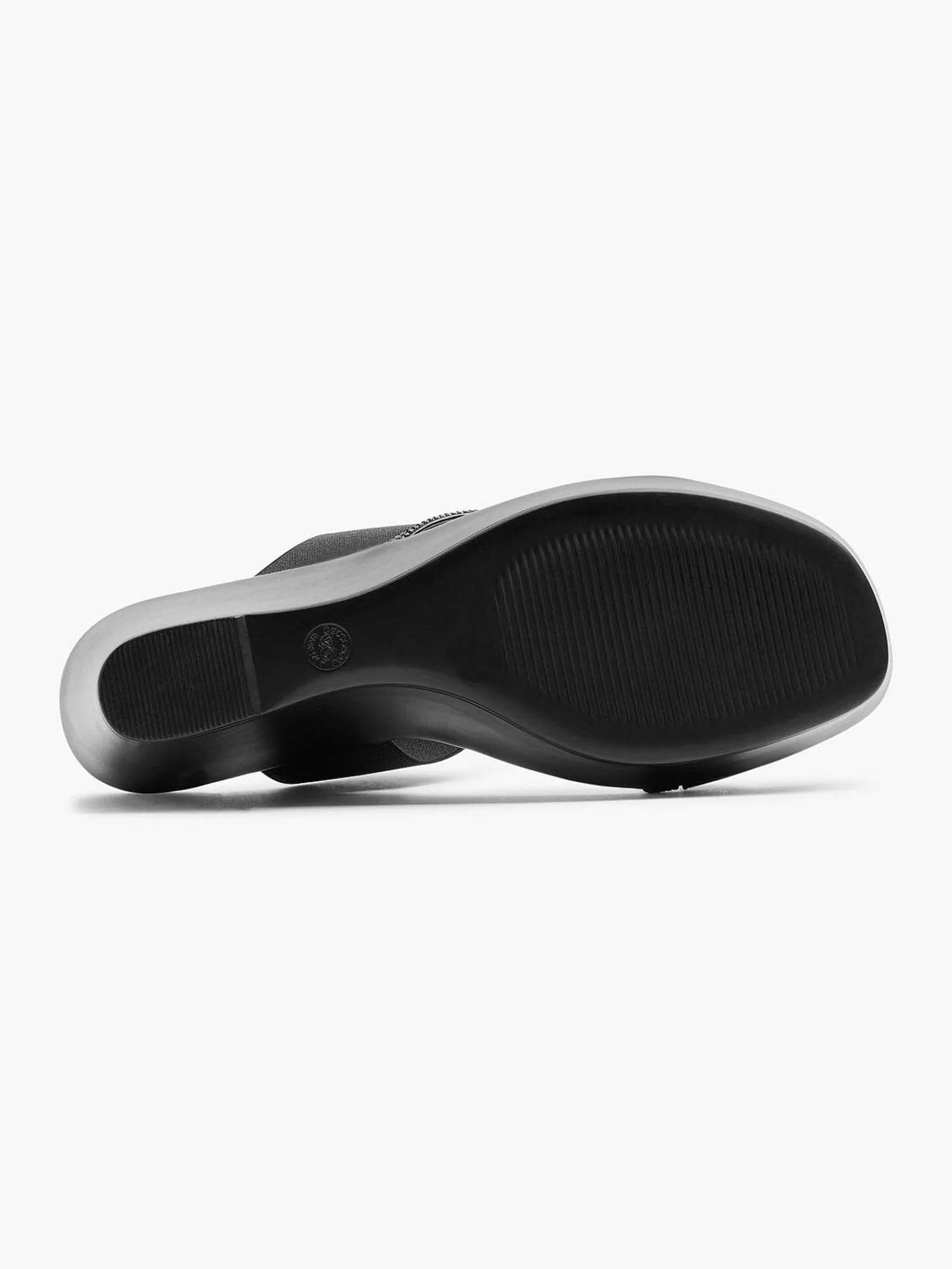 Graceland Sandalen>E Slipper Sleehak Zwart