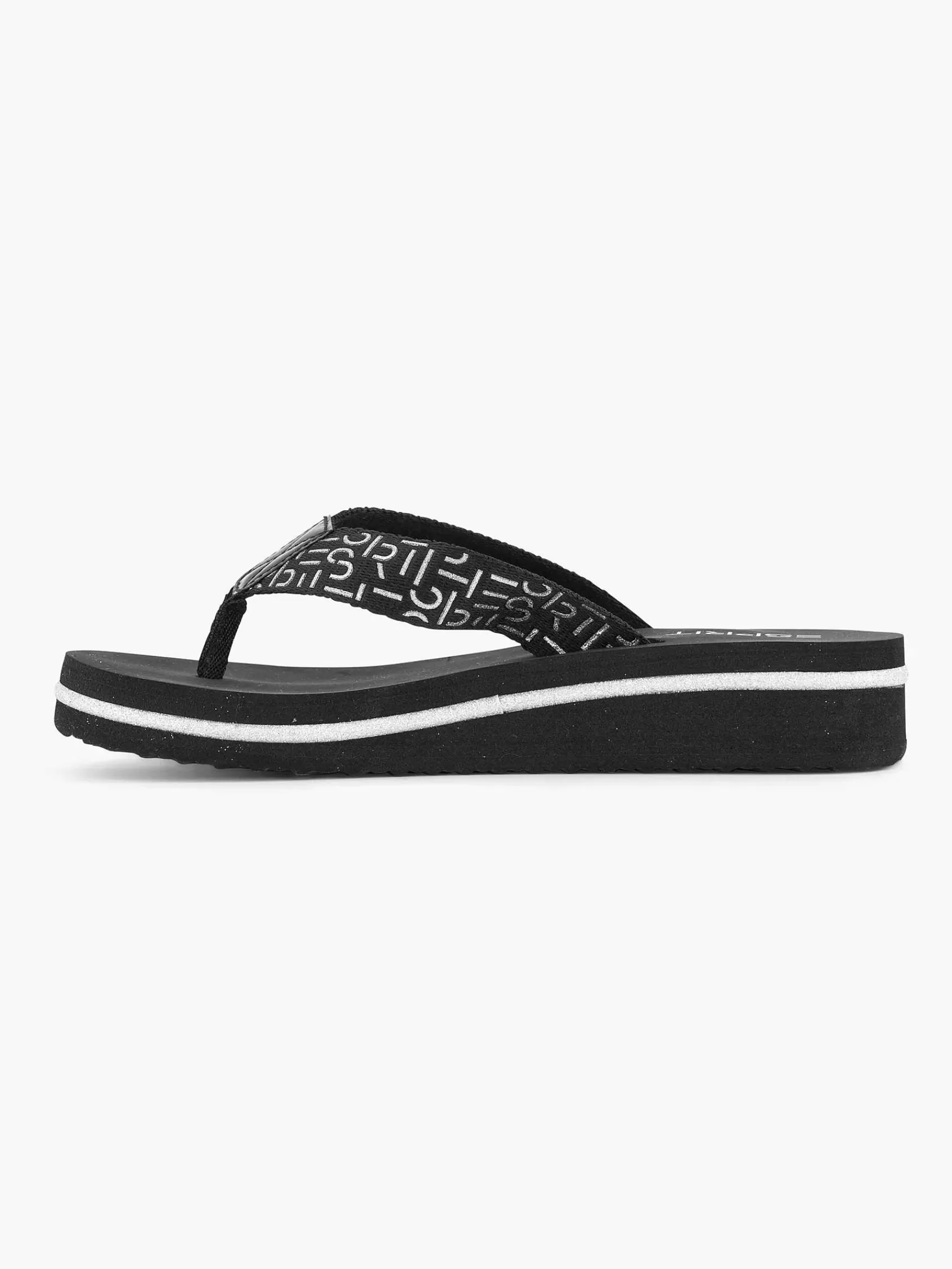 Esprit Slippers>E Teenslipper Zwart