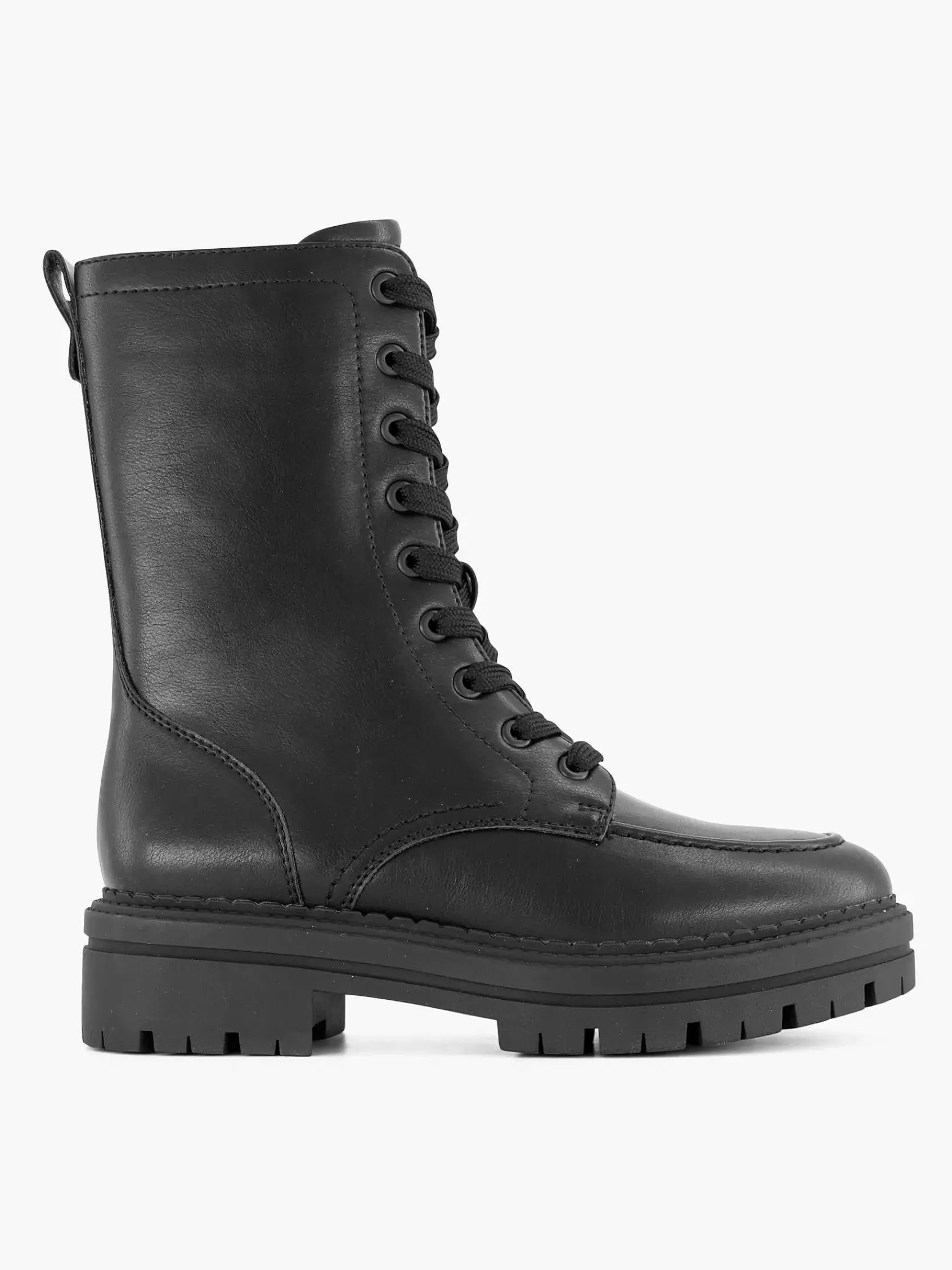 Oxmox Enkellaarzen & Boots>E Veterboot Zwart