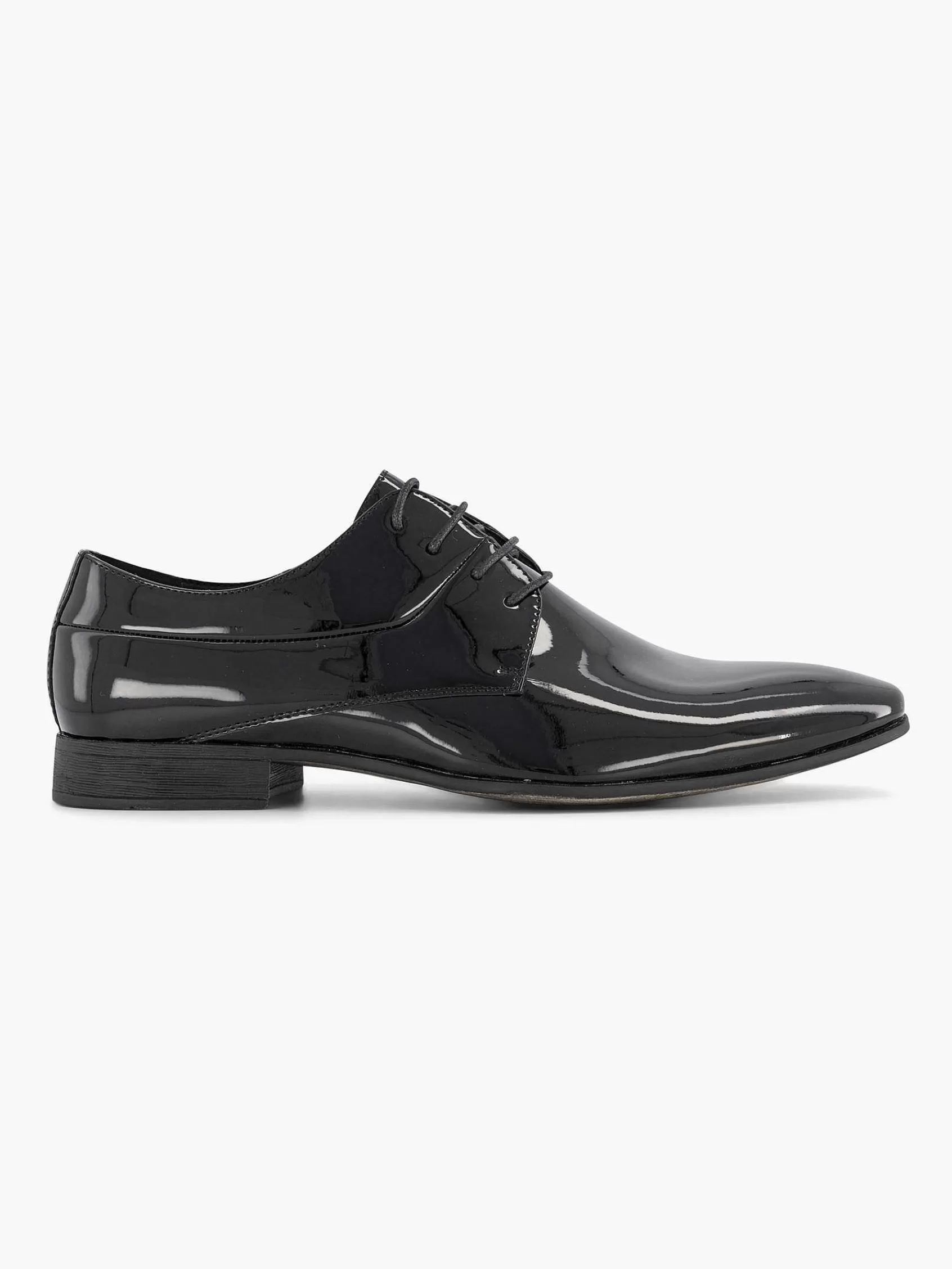 AM SHOE Geklede Schoenen>E Veterschoen Lak Zwart