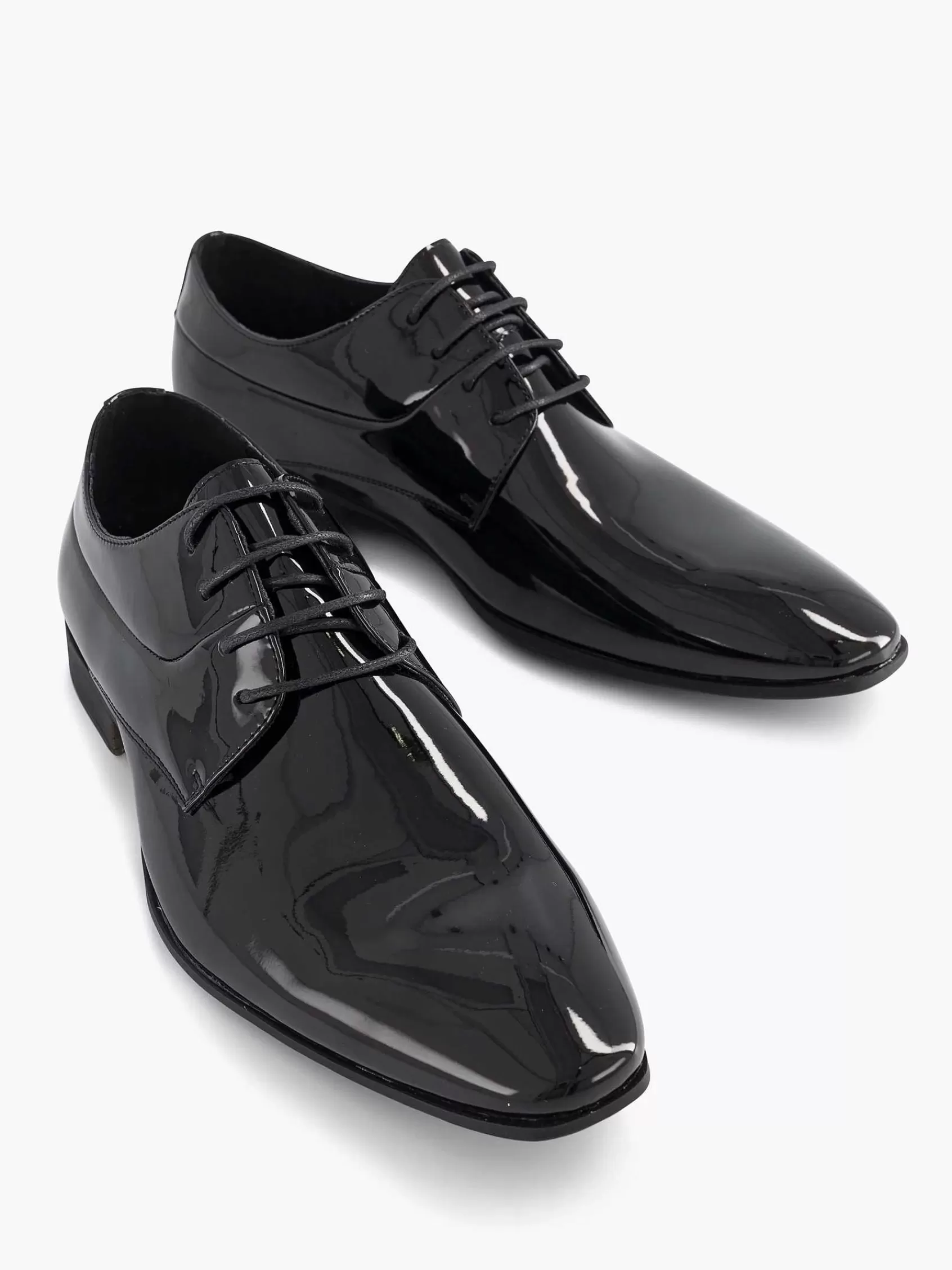 AM SHOE Geklede Schoenen>E Veterschoen Lak Zwart