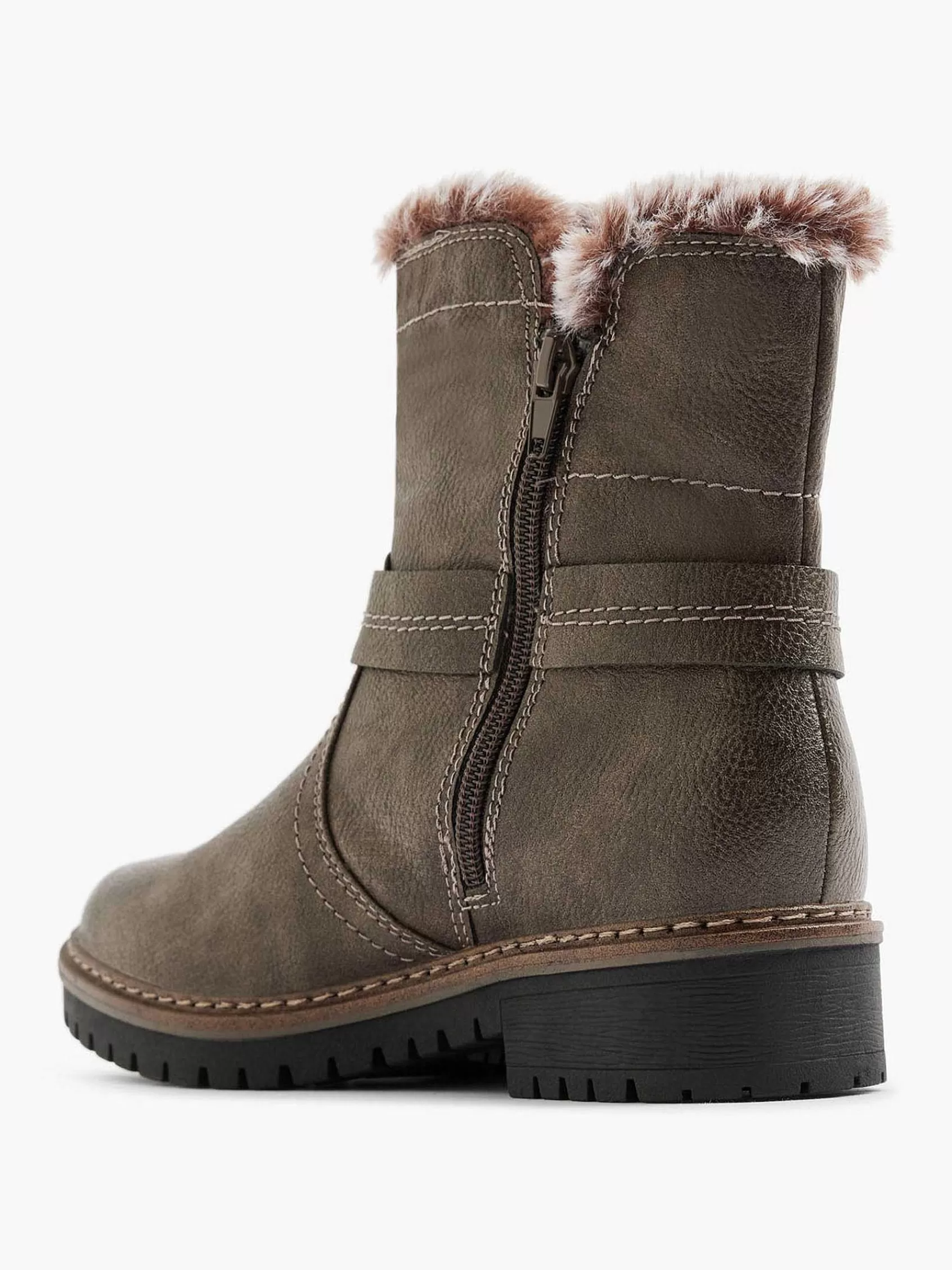 Easy Street Comfort>Enkelboot Taupe