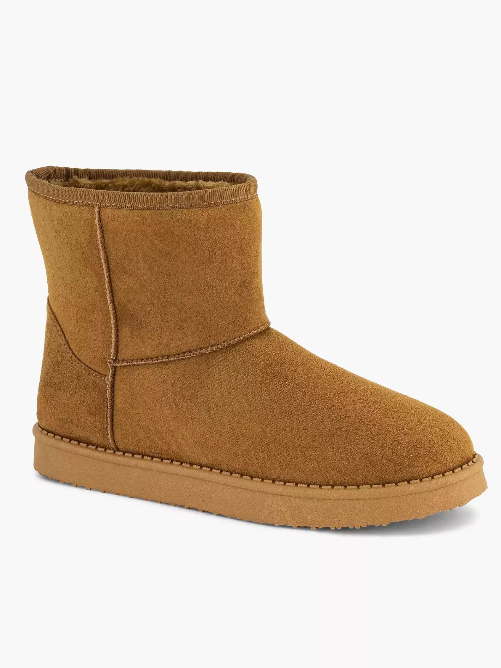 Graceland Enkellaarzen & Boots>Enkelboot Gevoerd Camel