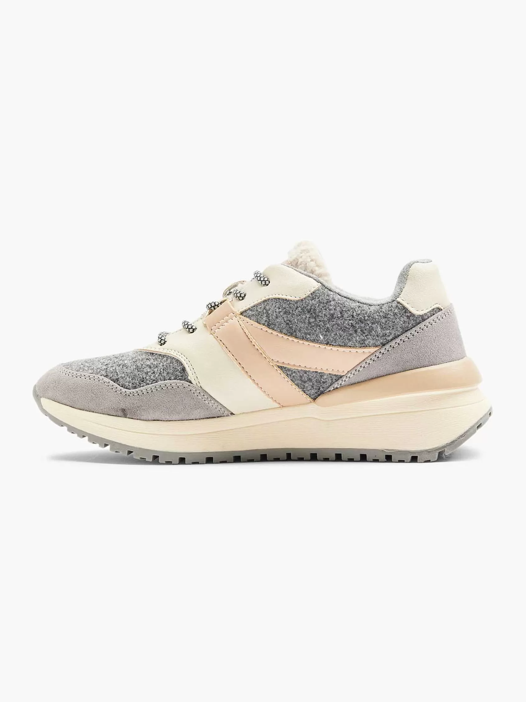 Oxmox Sneakers>Grijze Chunky Sneaker Grijs
