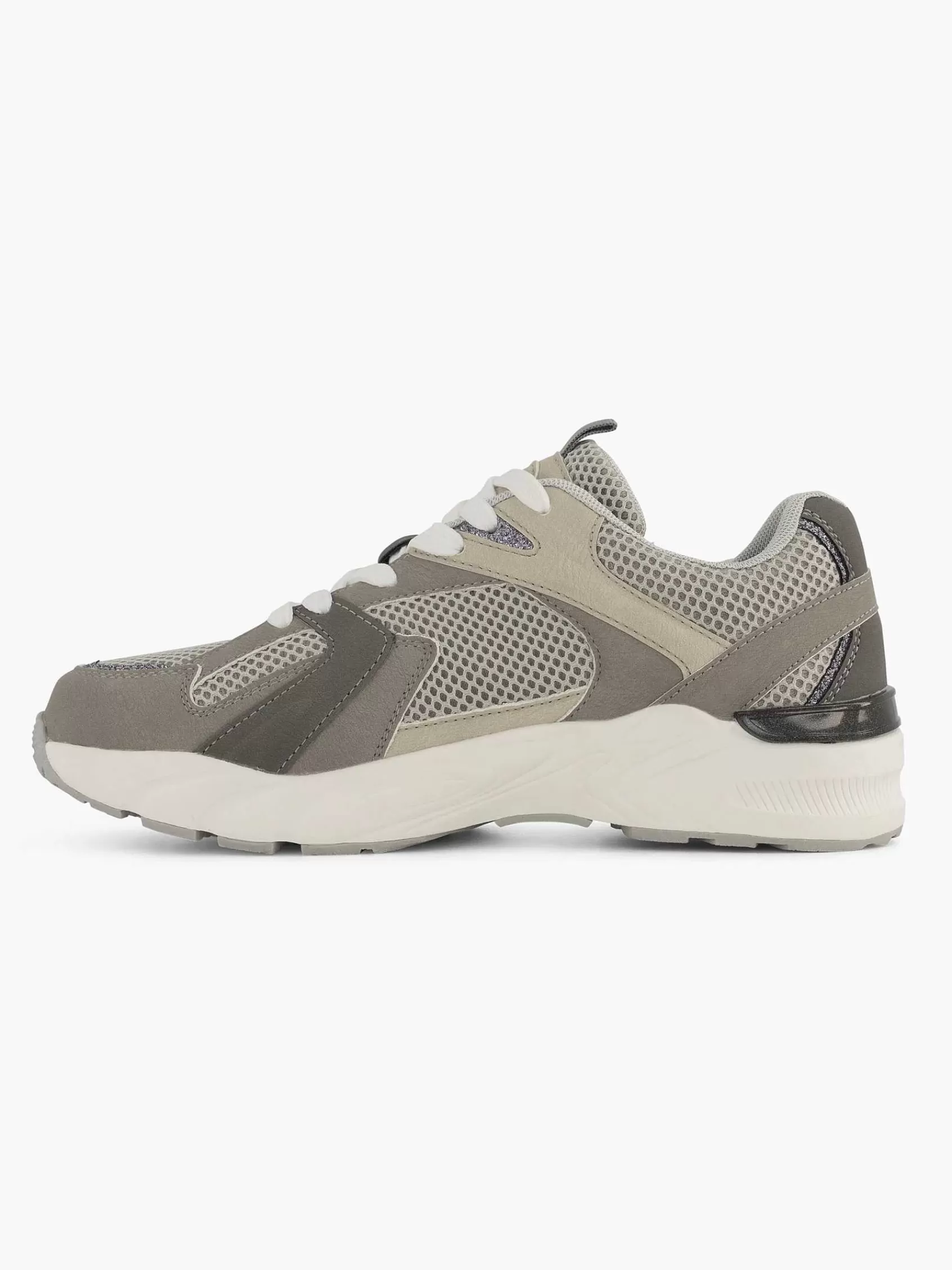 Oxmox Sneakers>Grijze Chunky Sneaker Grijs