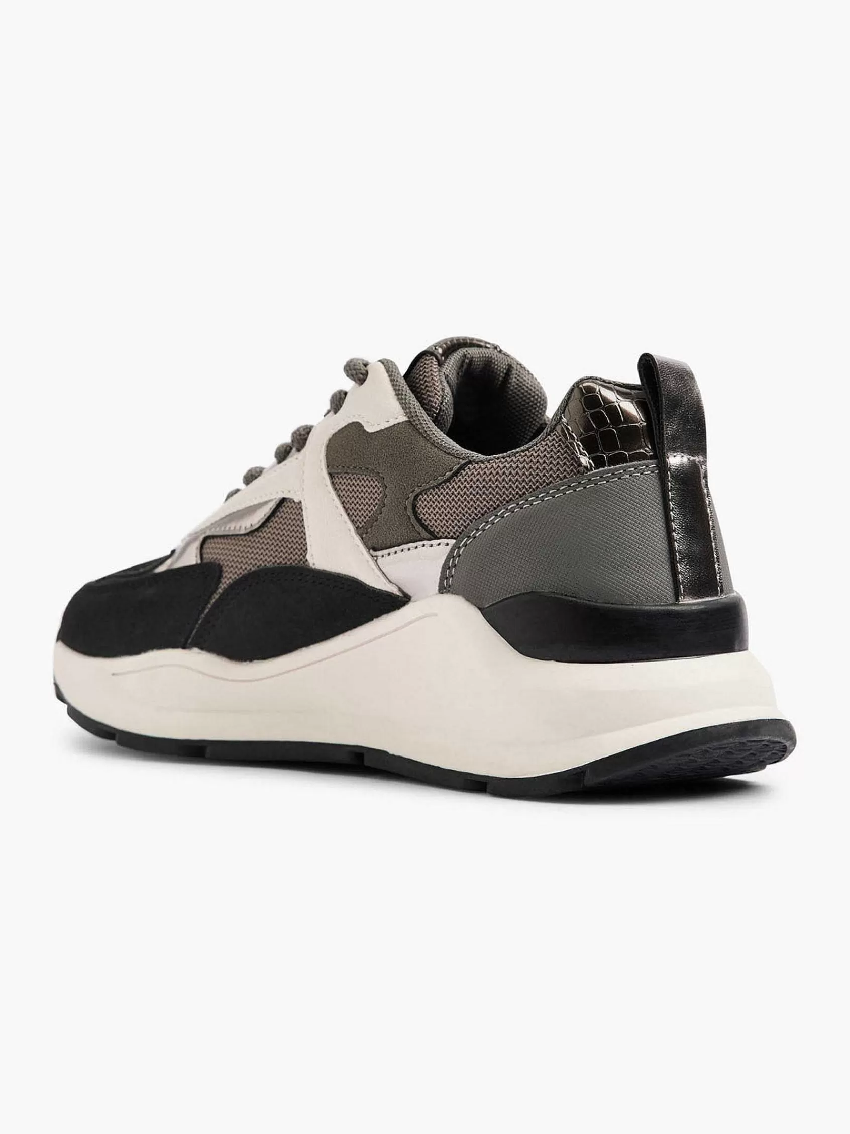 Oxmox Sneakers>Grijze Chunky Sneaker Grijs