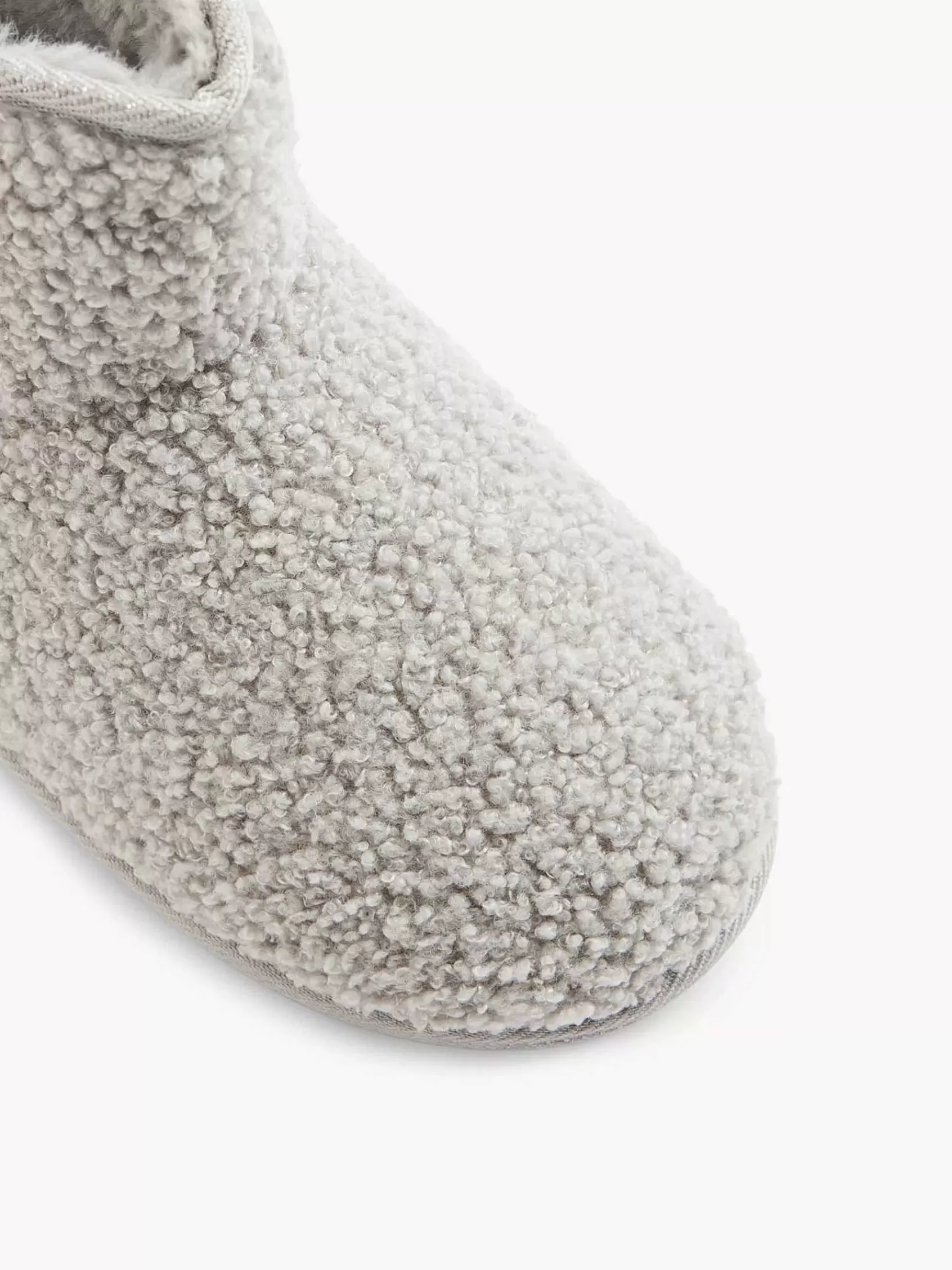Esprit Pantoffels>Grijze Hoge Pantoffel
