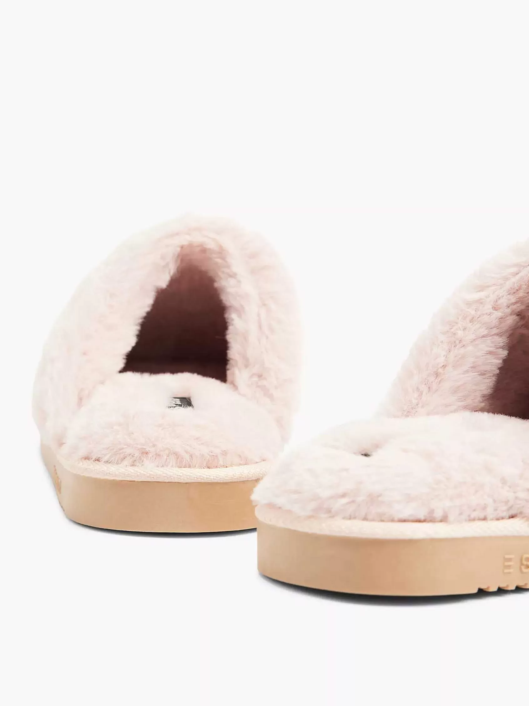 Esprit Pantoffels>Grijze Instap Pantoffel