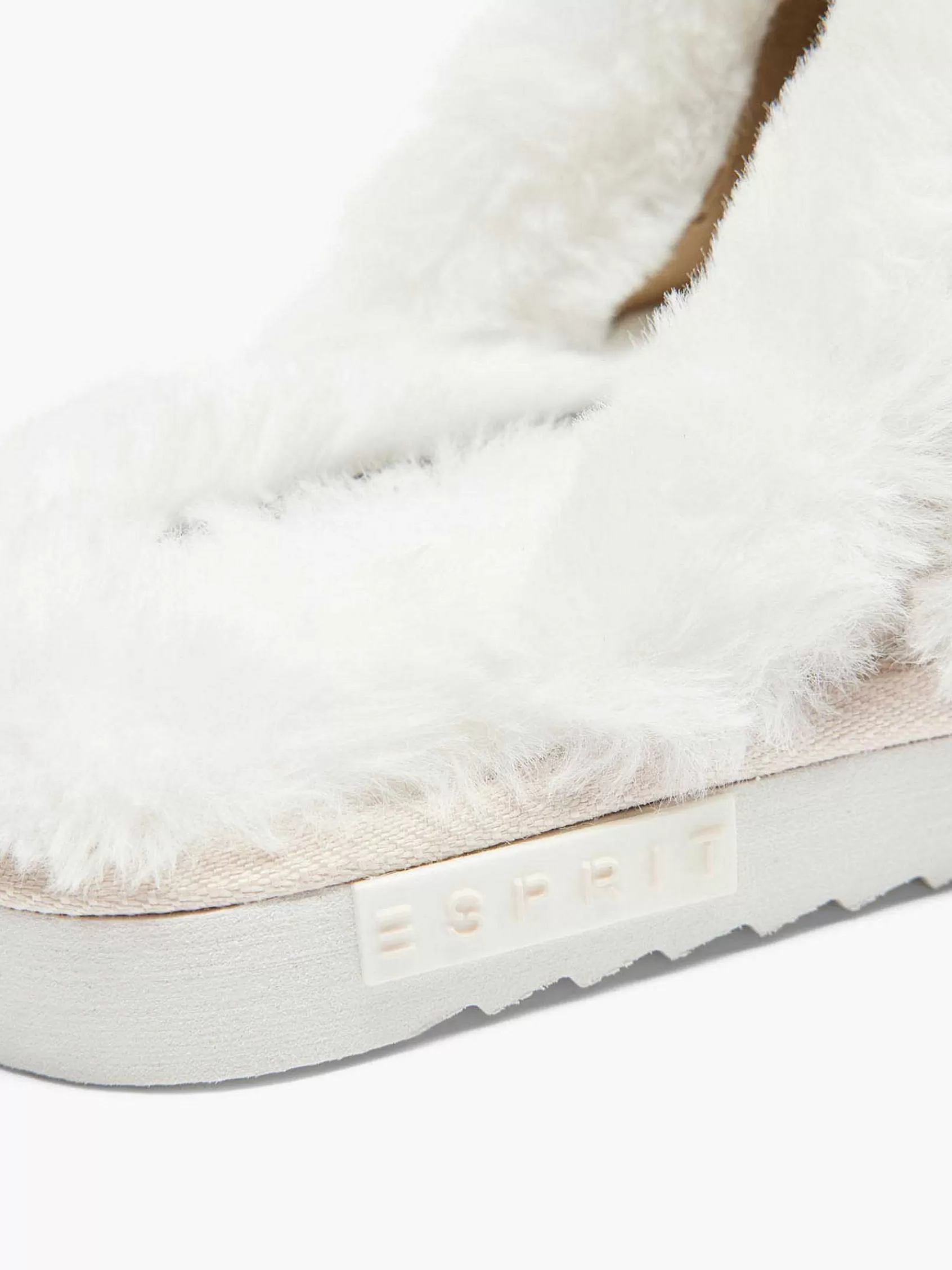 Esprit Pantoffels>Grijze Instap Pantoffel
