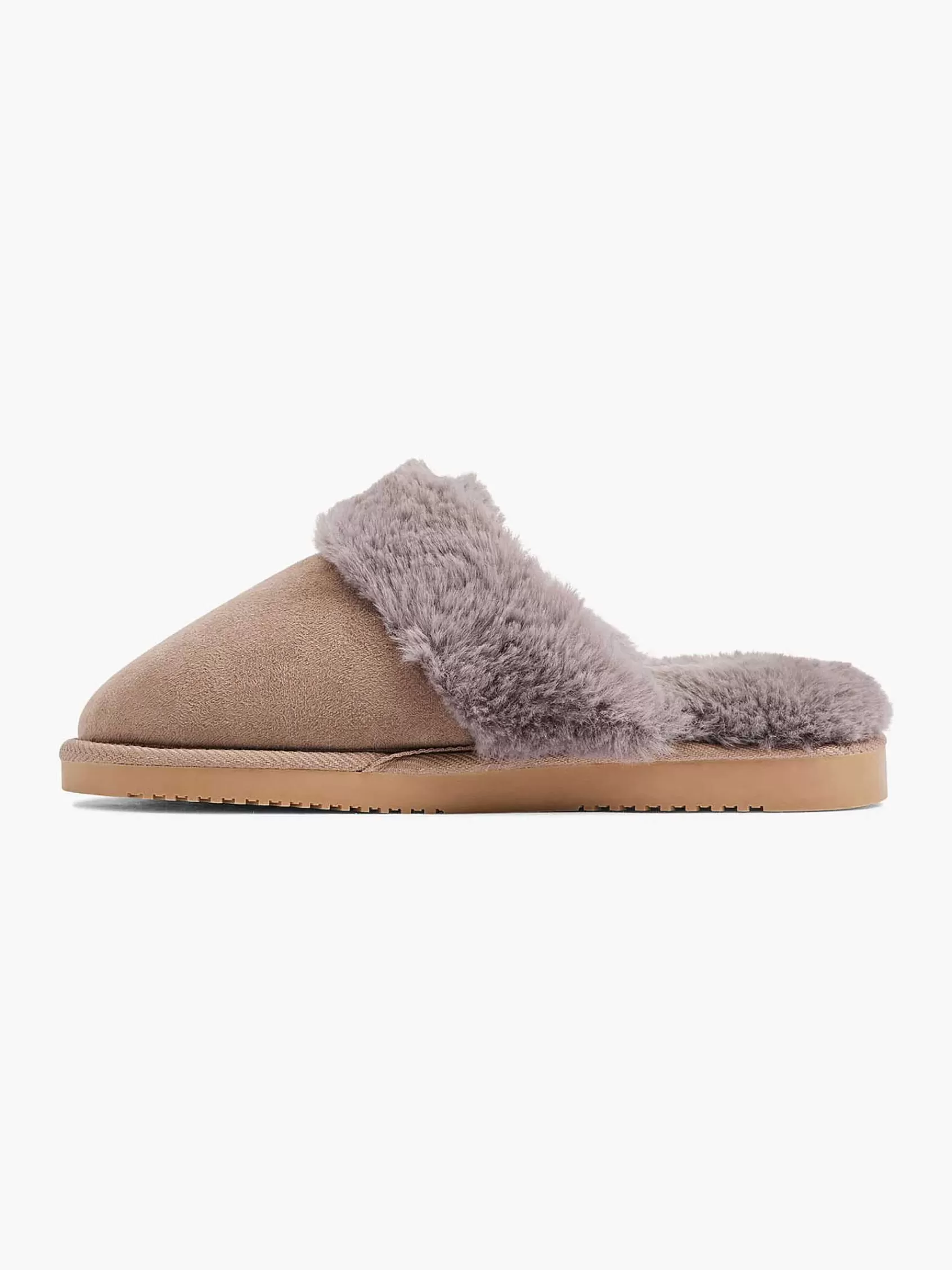 Esprit Pantoffels>Grijze Instap Pantoffel