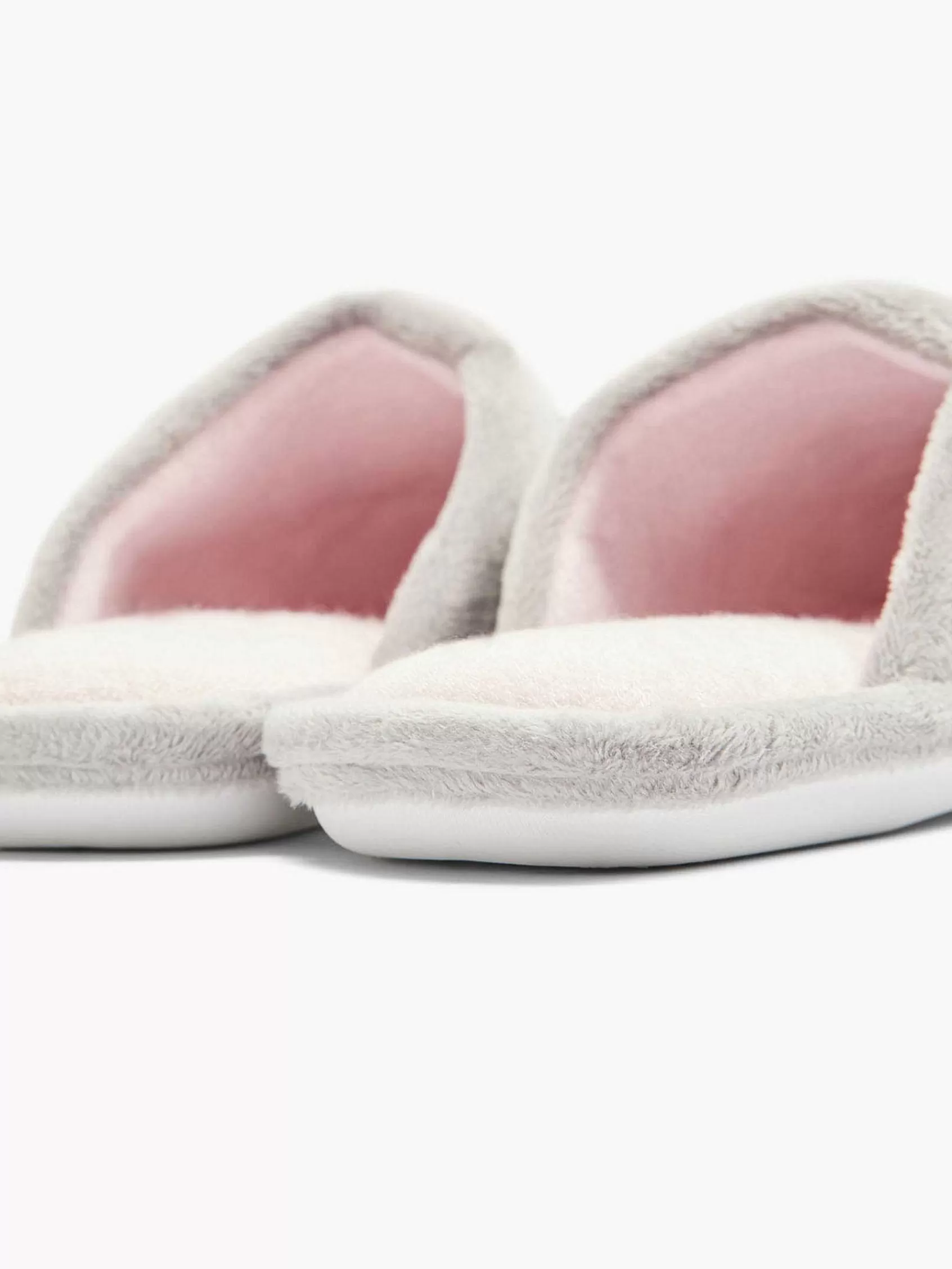 Casa mia Pantoffels>Grijze Pantoffel Dier Grijs