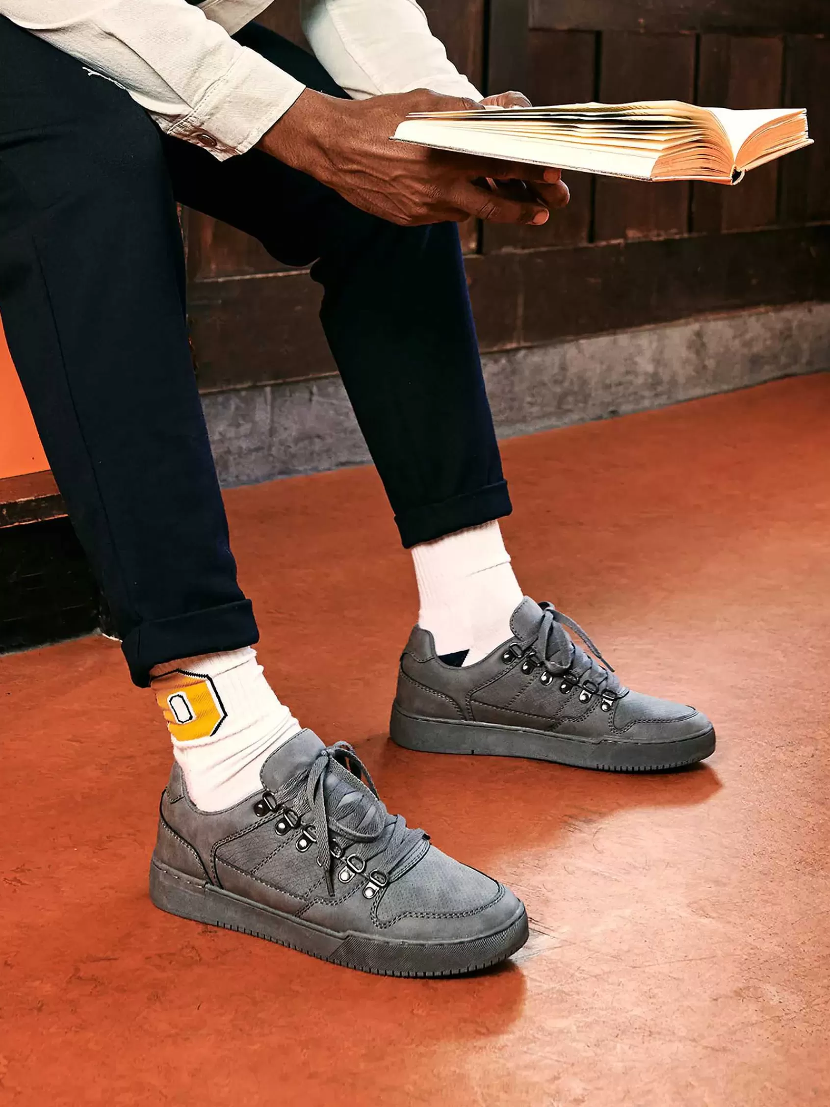 Memphis One Sneakers>Grijze Sneaker Grijs