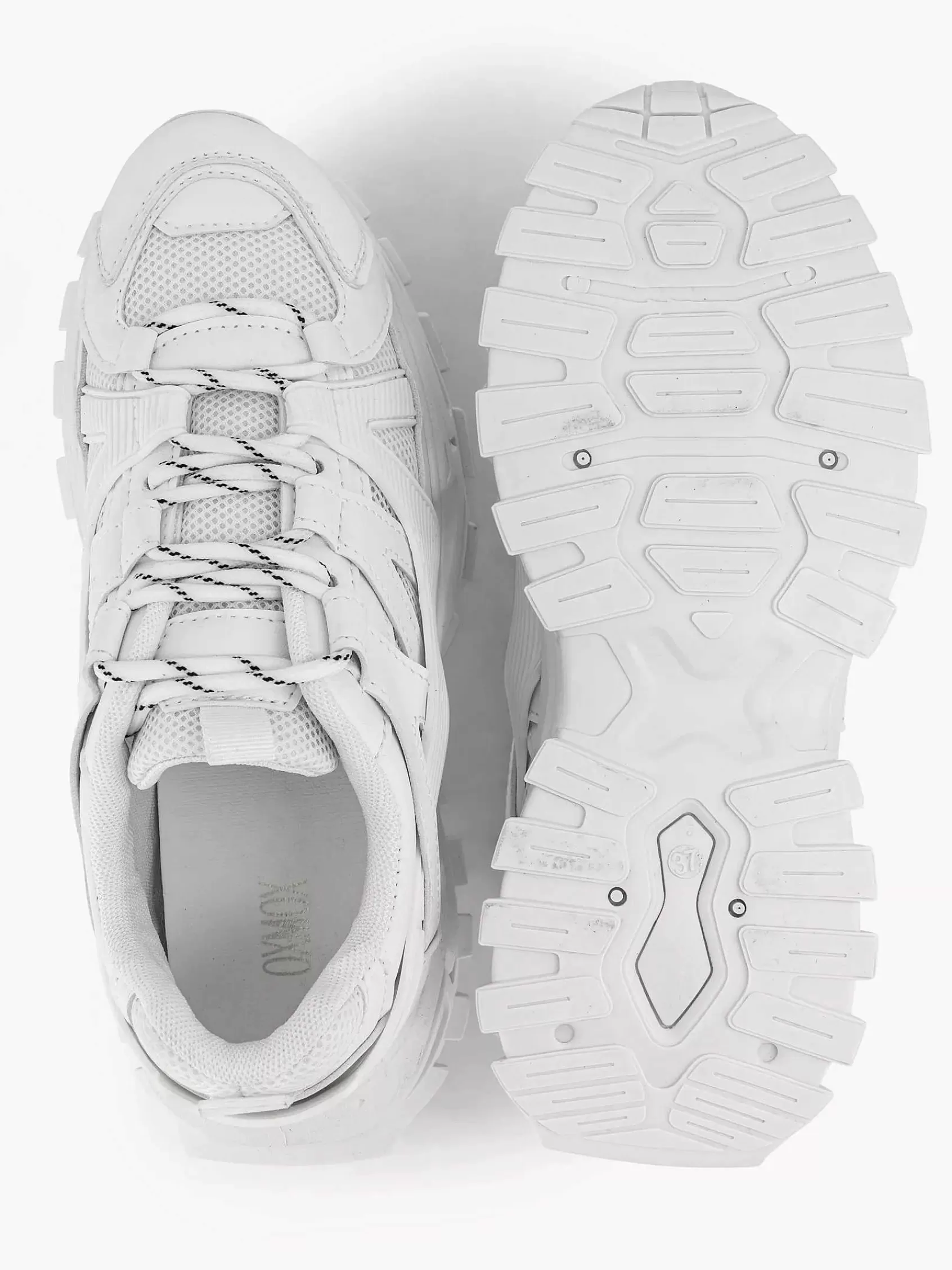 Oxmox Sneakers>Groene Chunky Sneaker