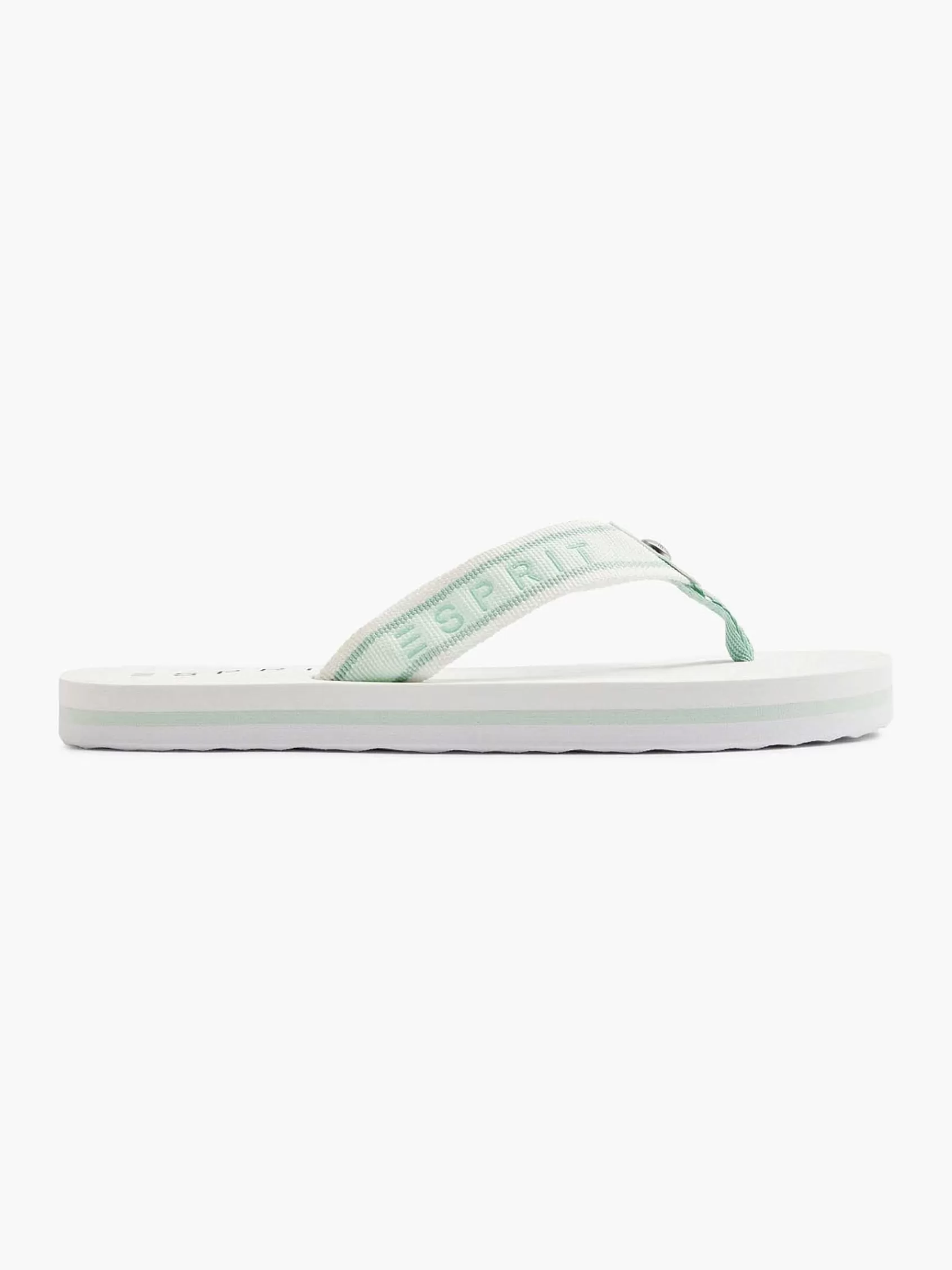 Esprit Slippers>Groene Teenslipper Mint