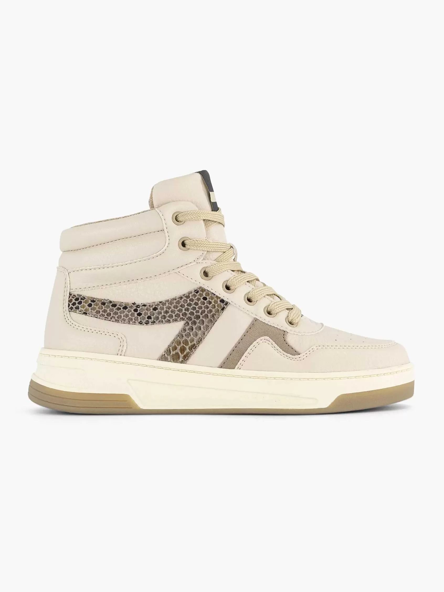 Oxmox Sneakers>Hoge Sneaker Beige