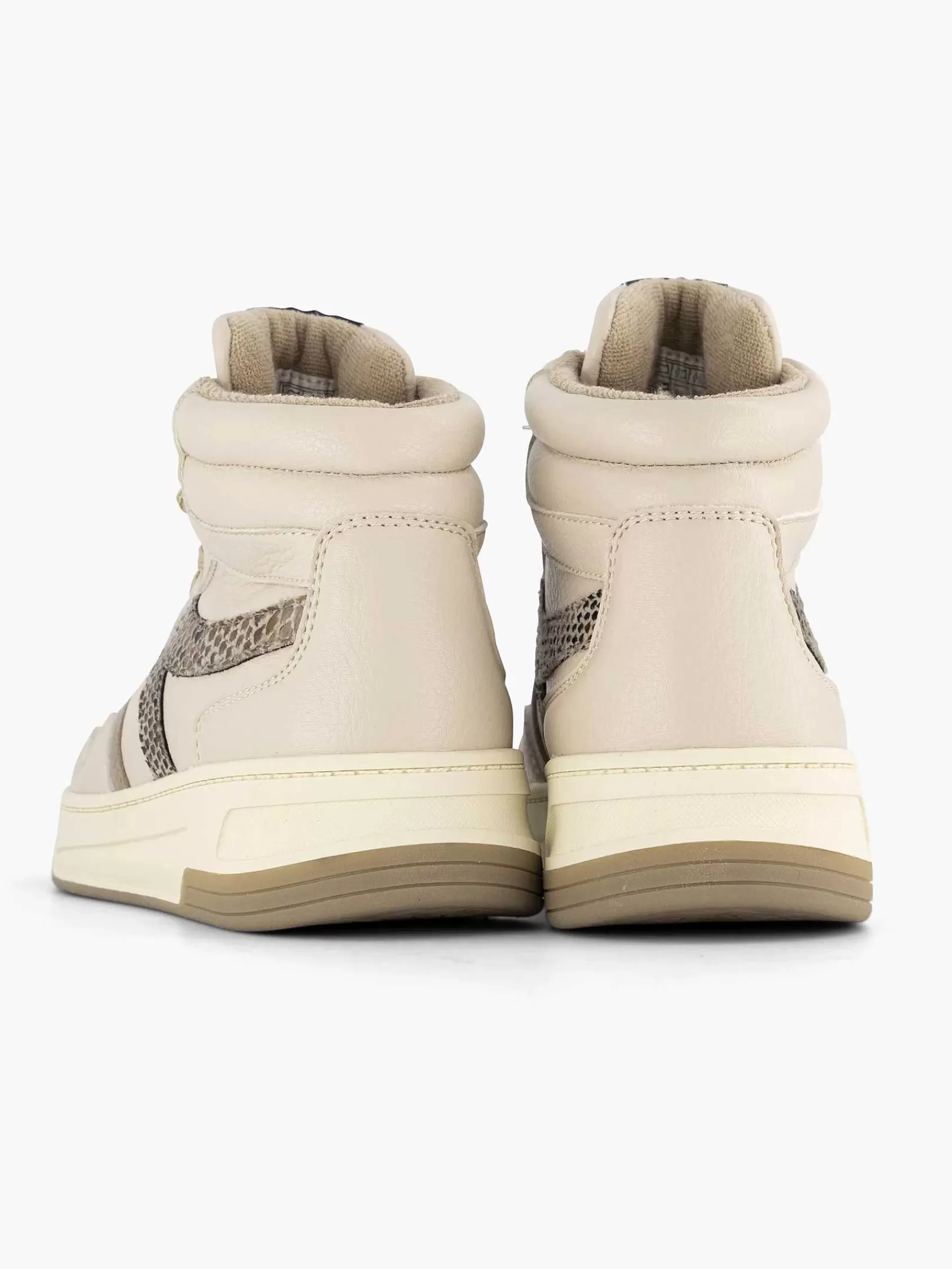 Oxmox Sneakers>Hoge Sneaker Beige