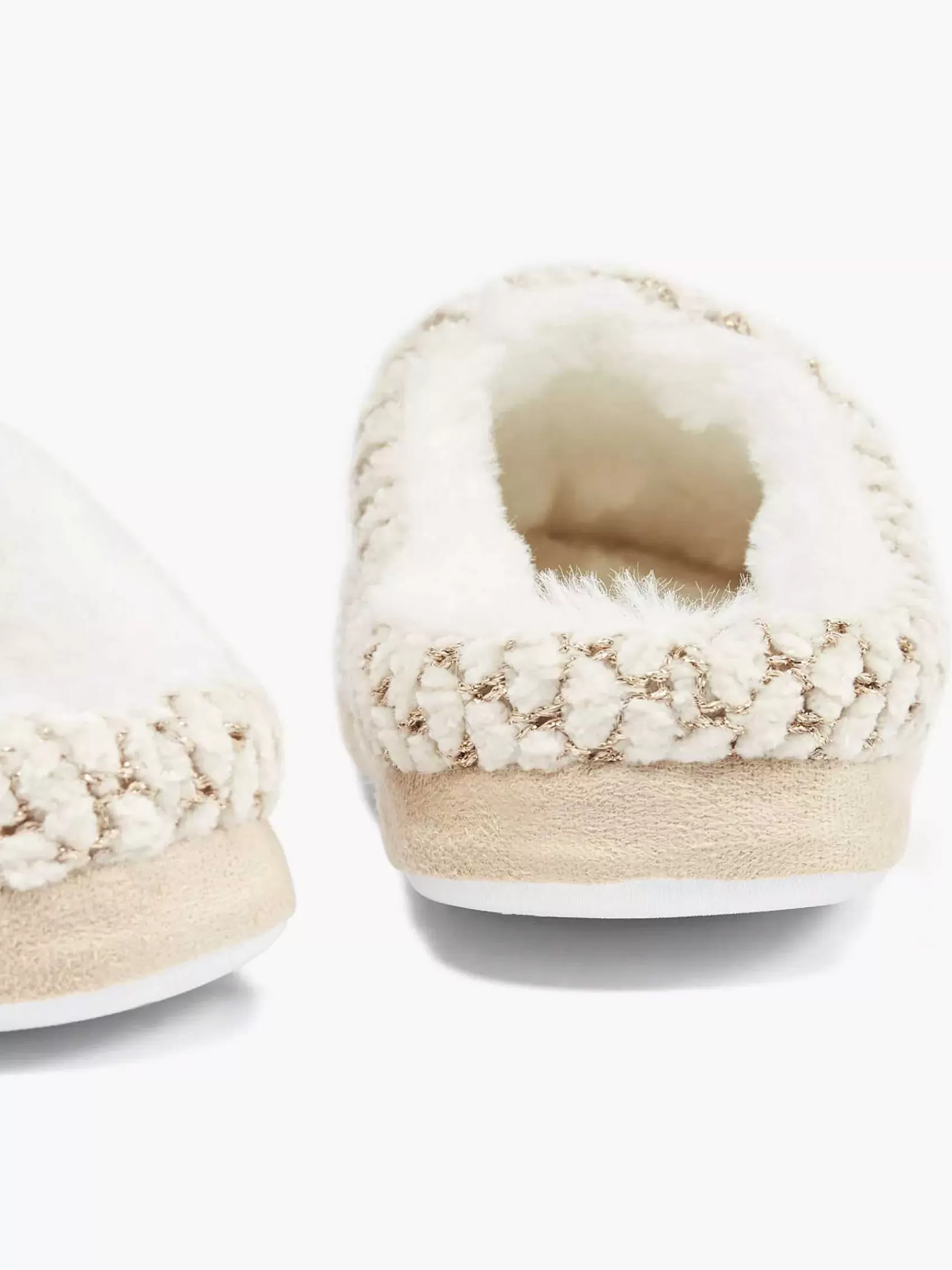 Casa mia Pantoffels>Instap Pantoffel Beige