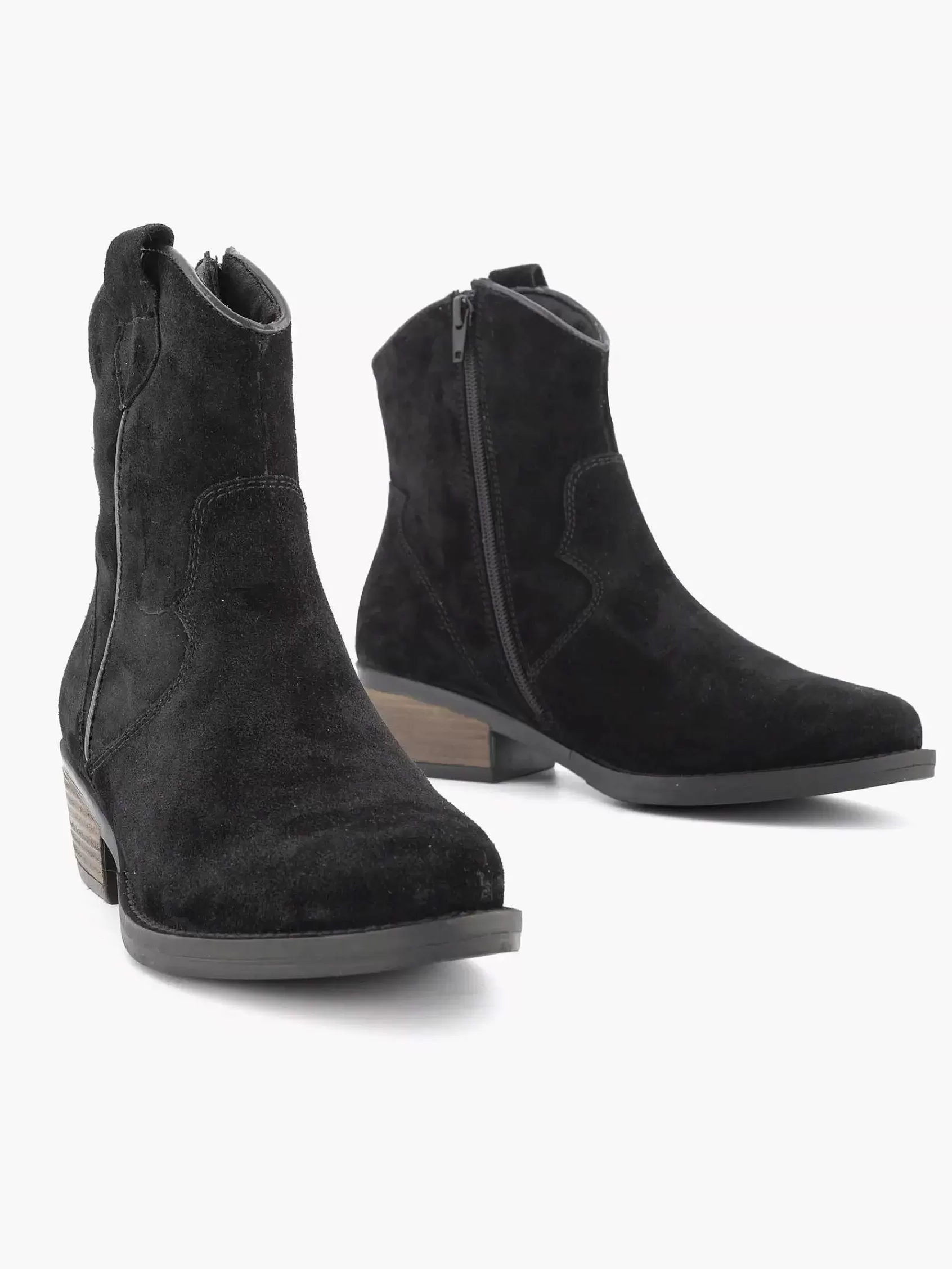 5th Avenue Enkellaarzen & Boots>Leren Cowboy Laars