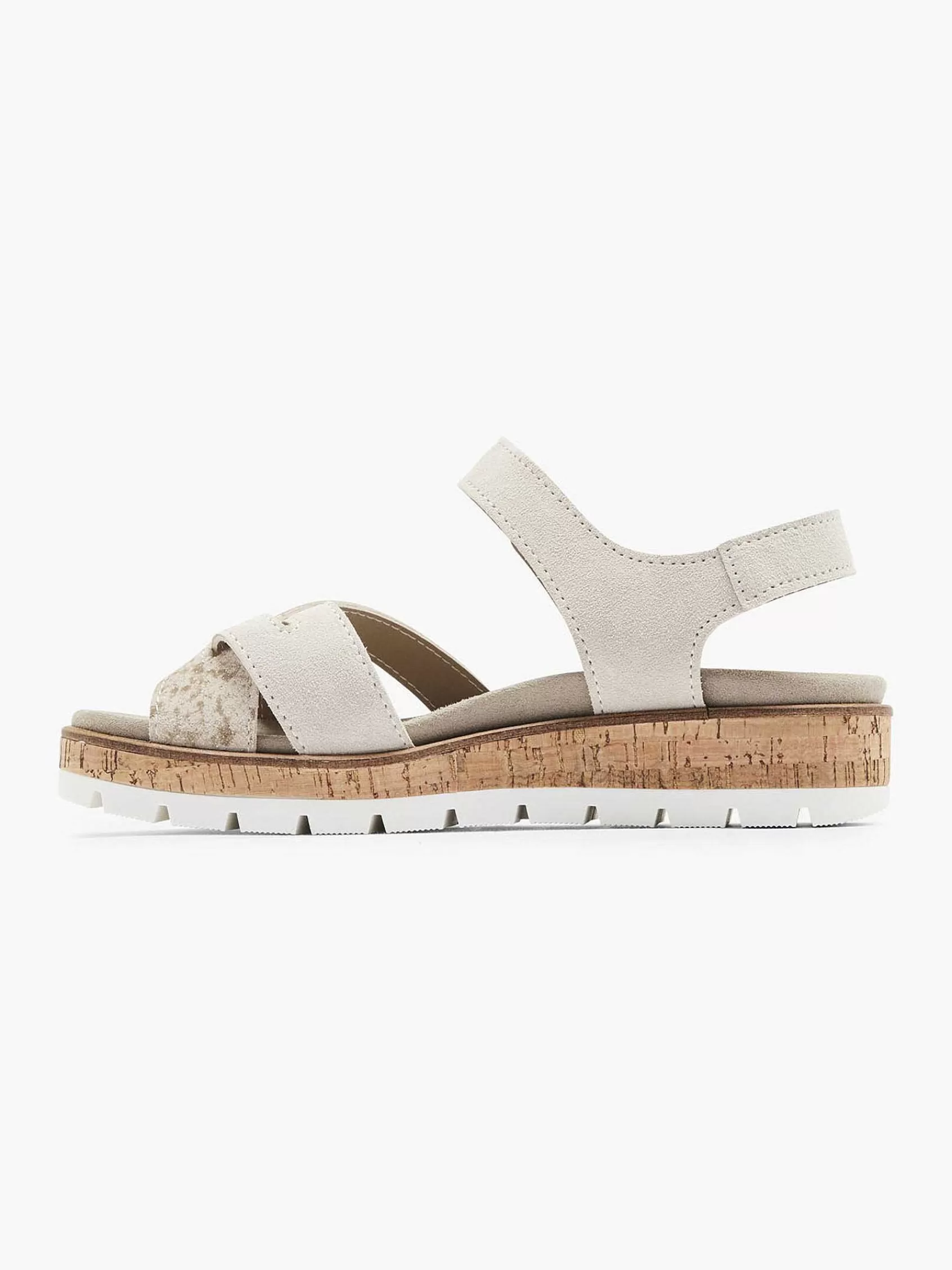 Medicus Sandalen>Leren Sandaal Klittenband