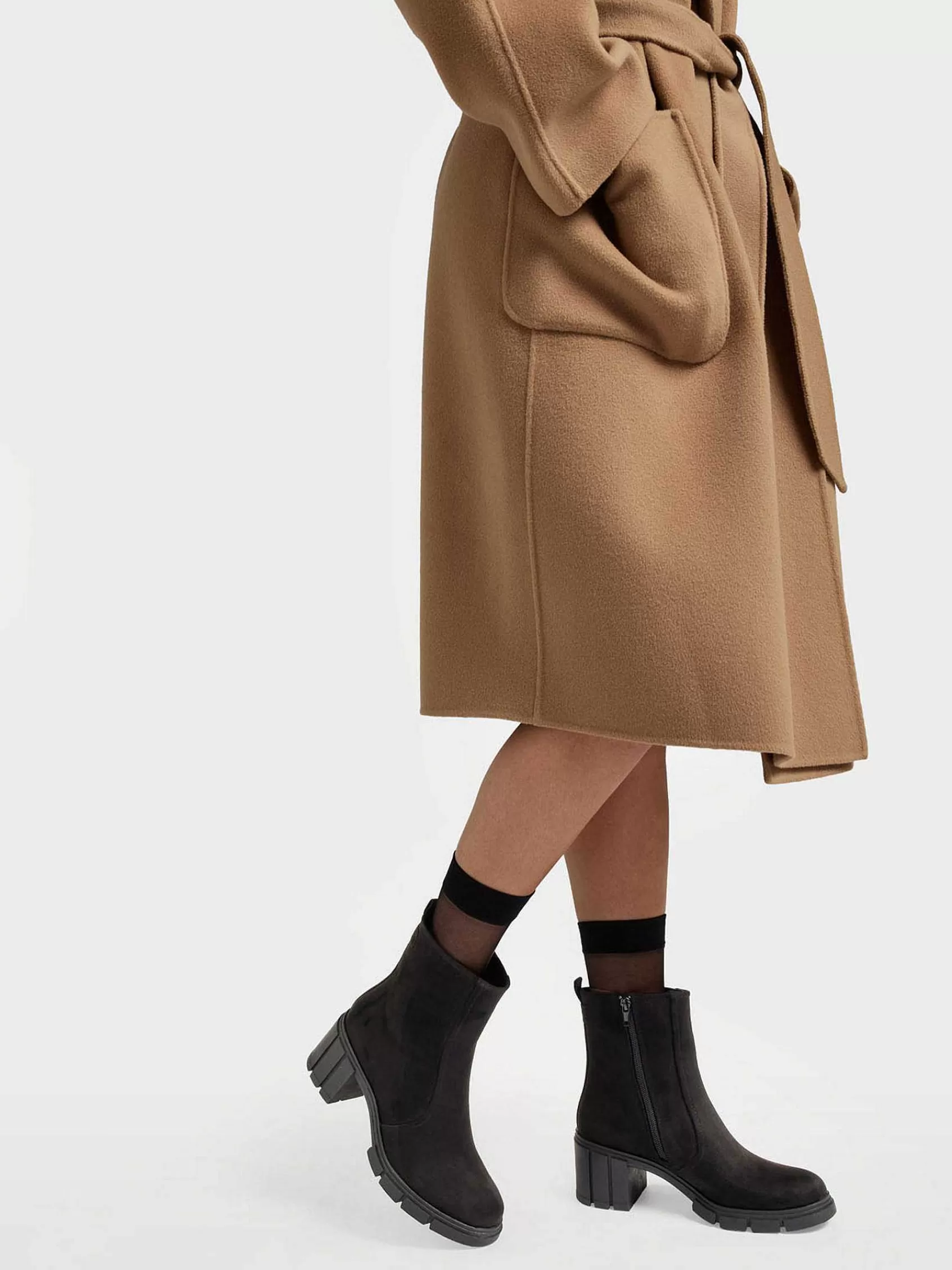 Graceland Enkellaarzen & Boots>Licht E Chunky Enkellaars Hak