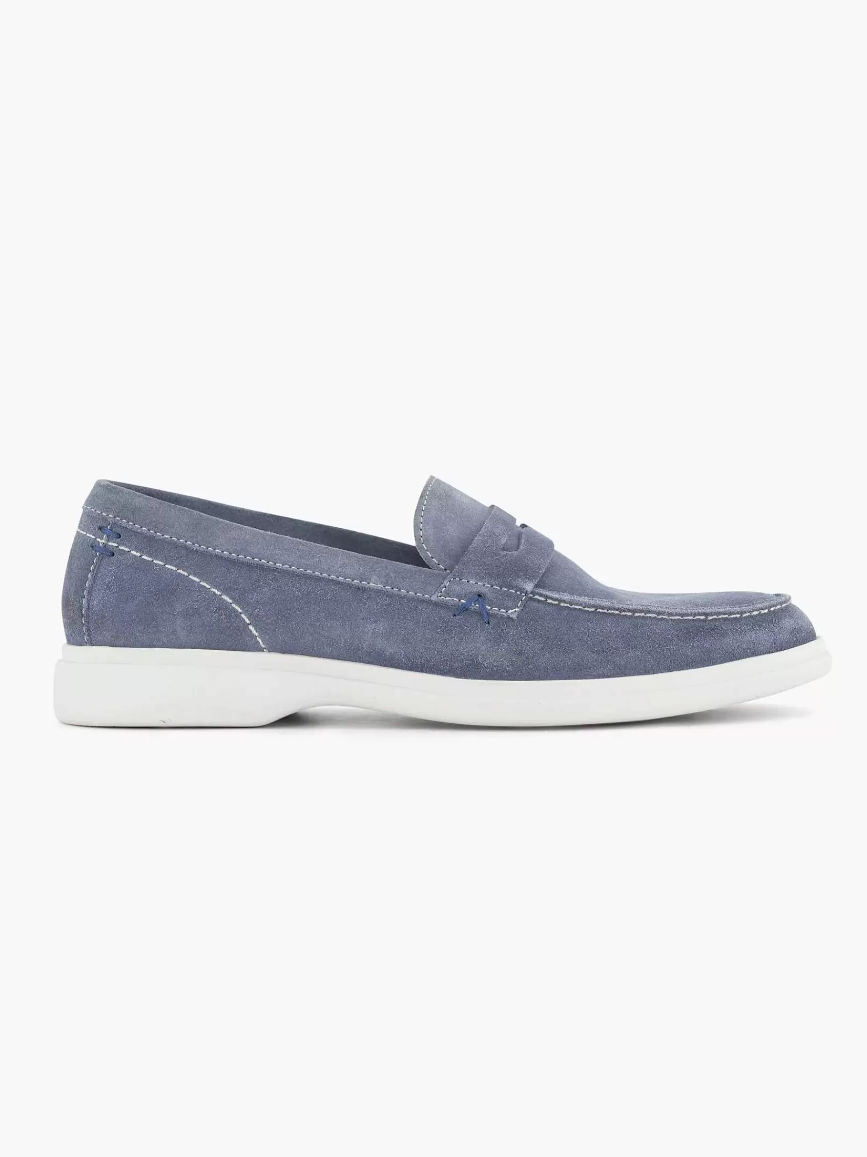 Gallus Comfort>Licht E Suede Instapper Blauw