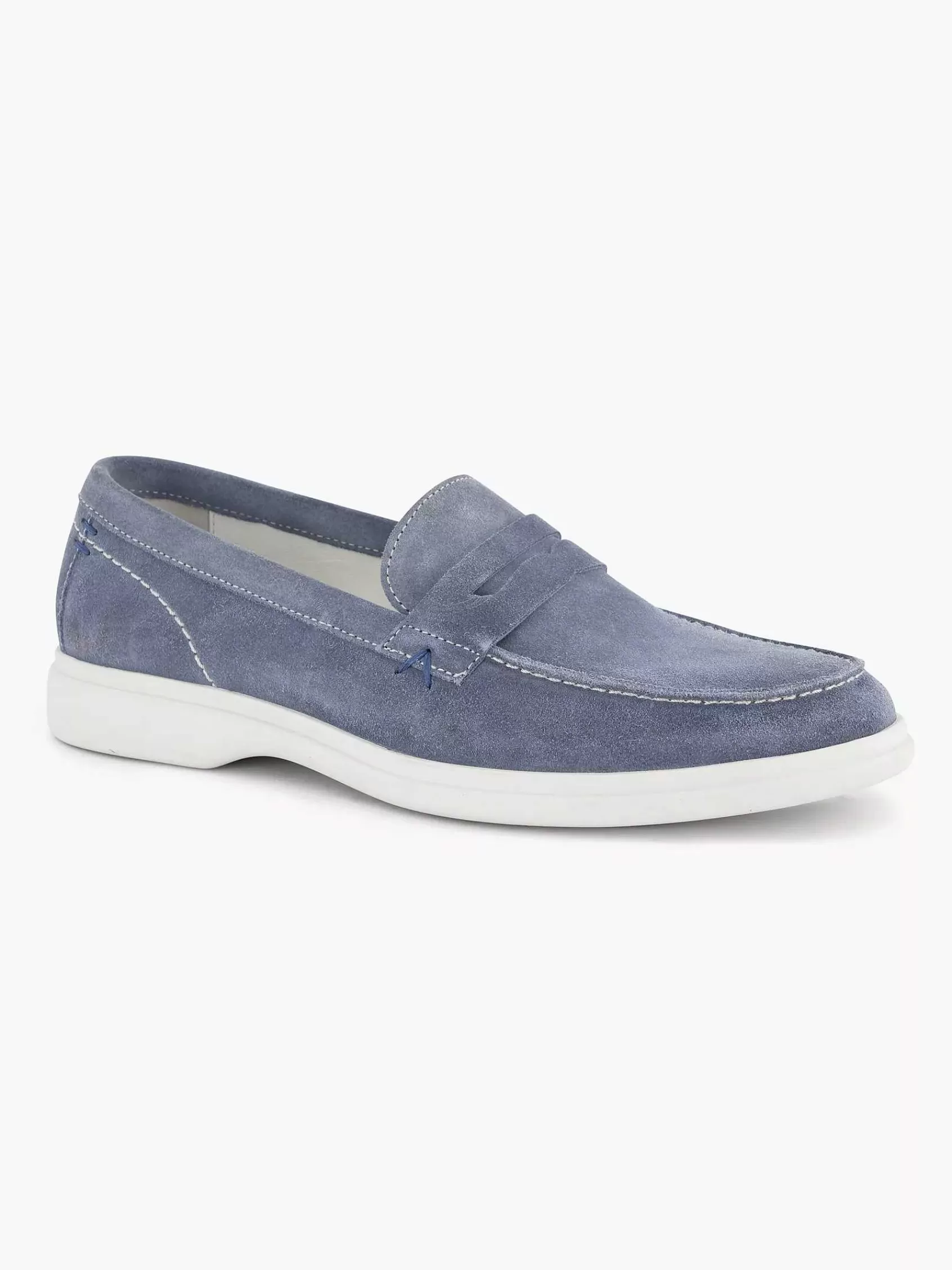 Gallus Comfort>Licht E Suede Instapper Blauw