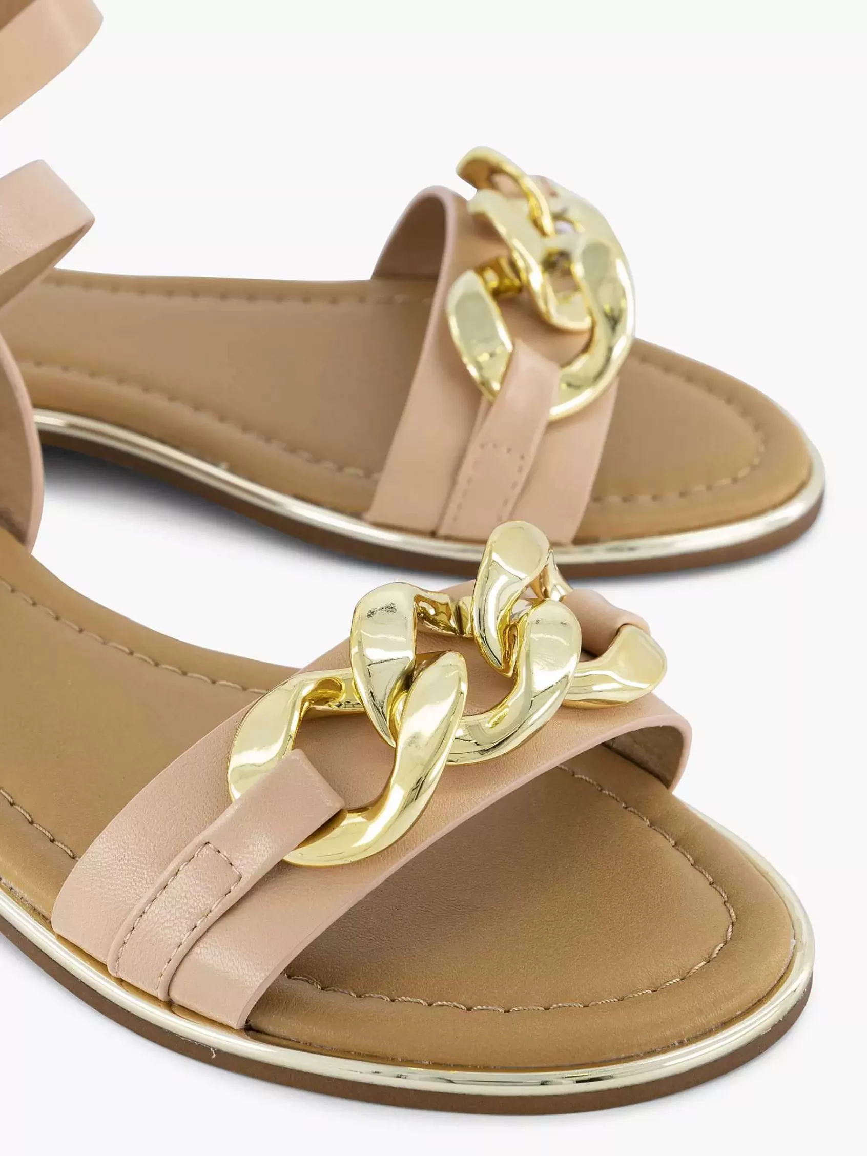 Graceland Sandalen>Licht Sandaal Sierketting Roze