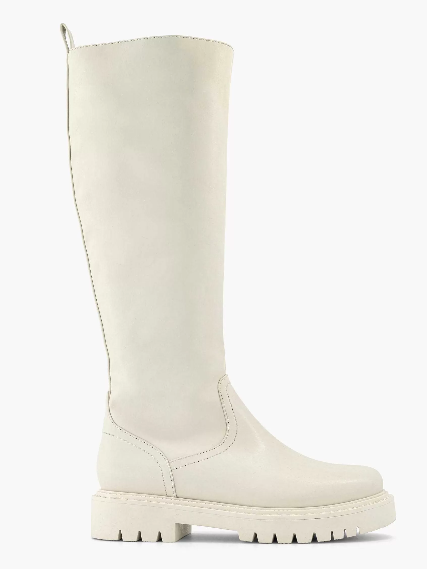 Oxmox Laarzen>Off White Lange Laars