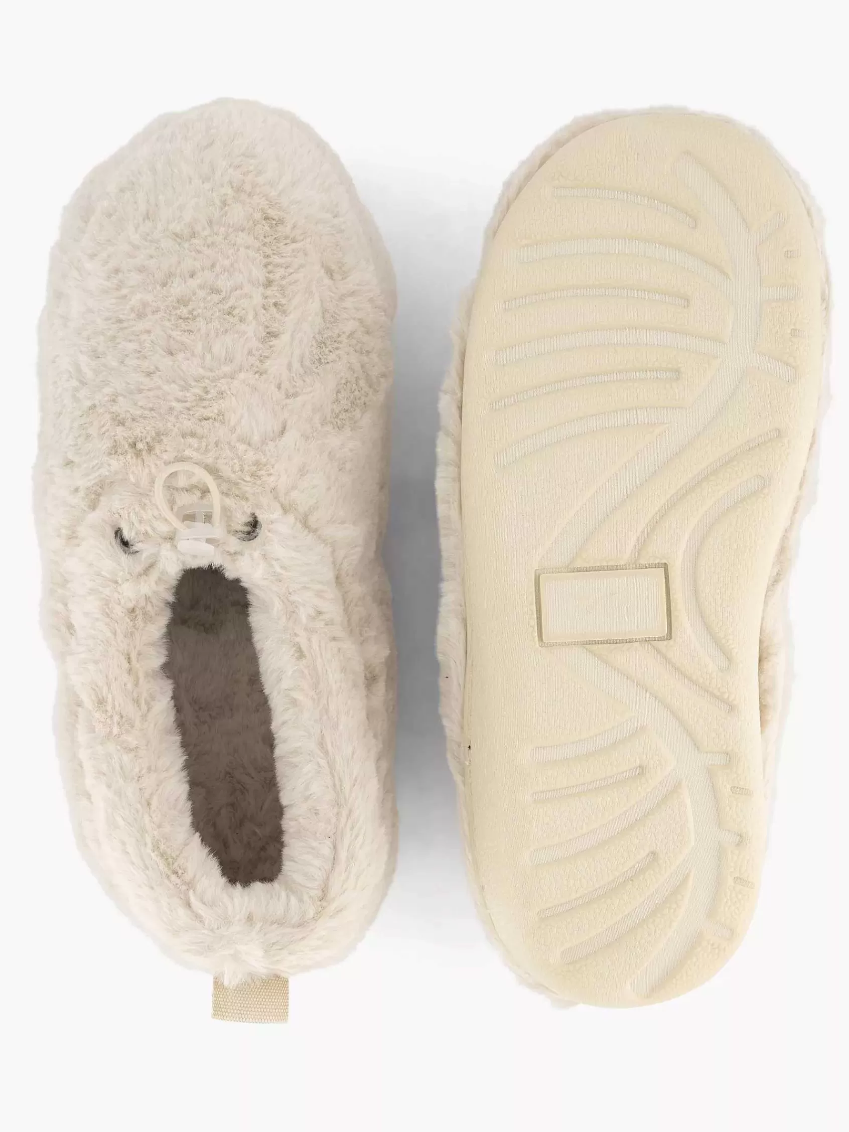 Casa mia Pantoffels>Pantoffel Panterprint Beige