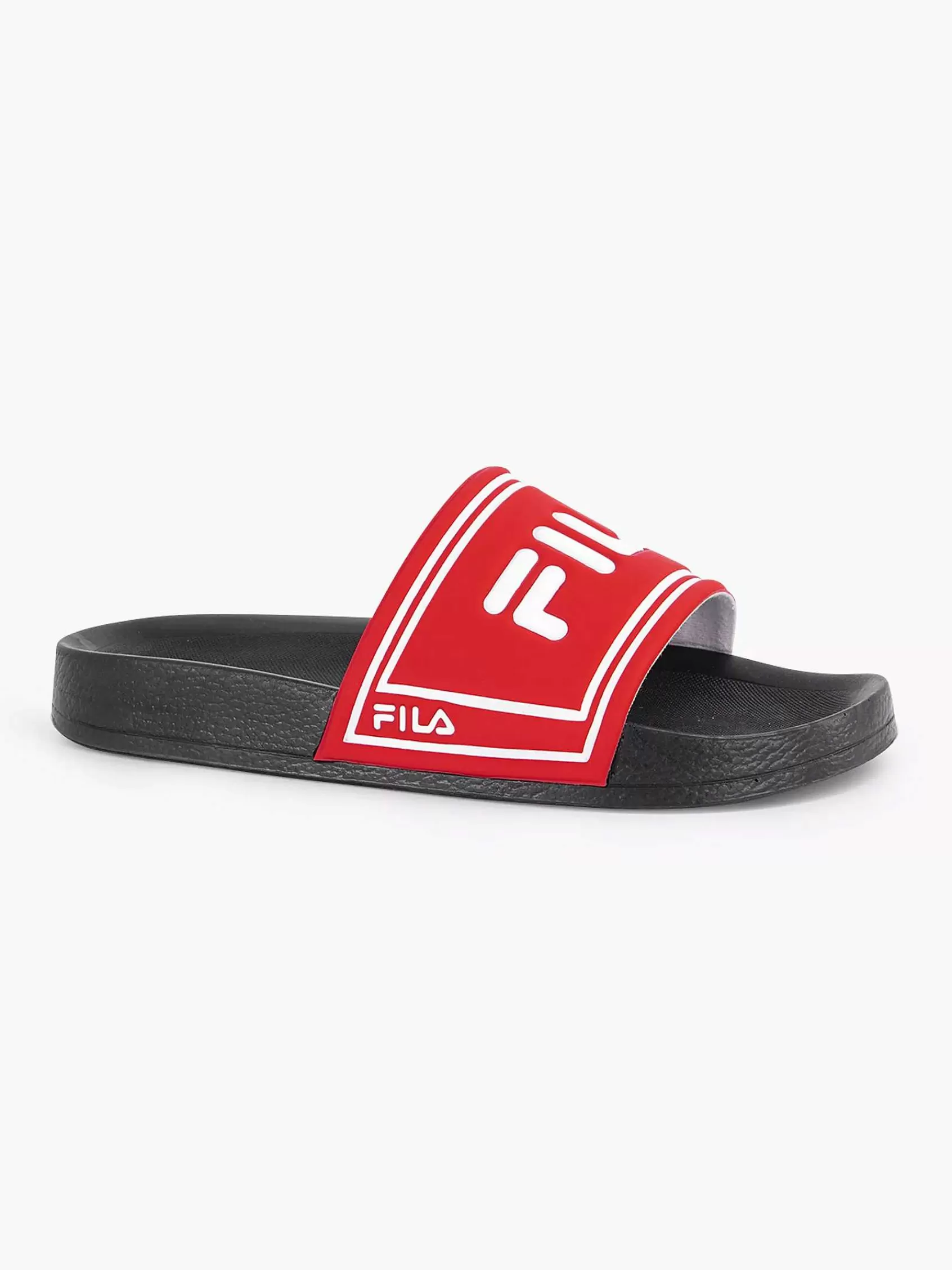 FILA Slippers>Rode Badslipper Rood