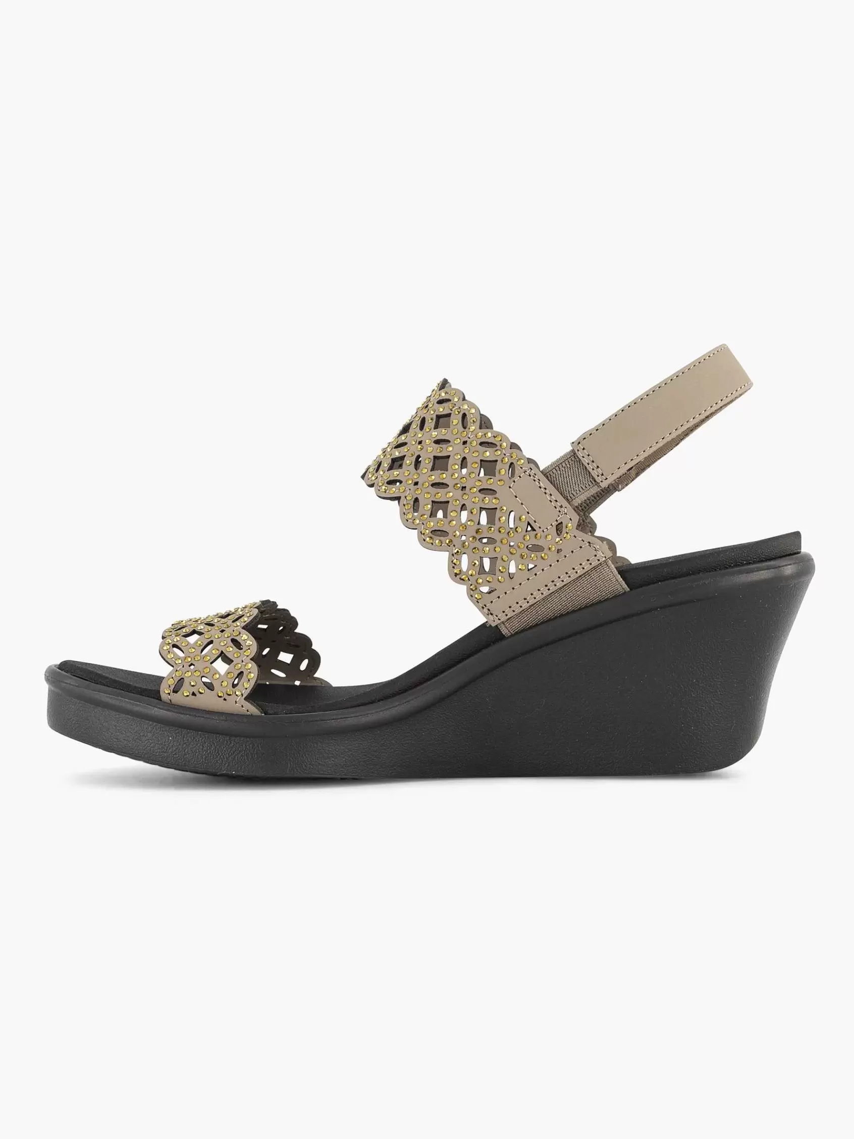 Skechers Sandalen>Ruble On- Sassy Dayz Taupe