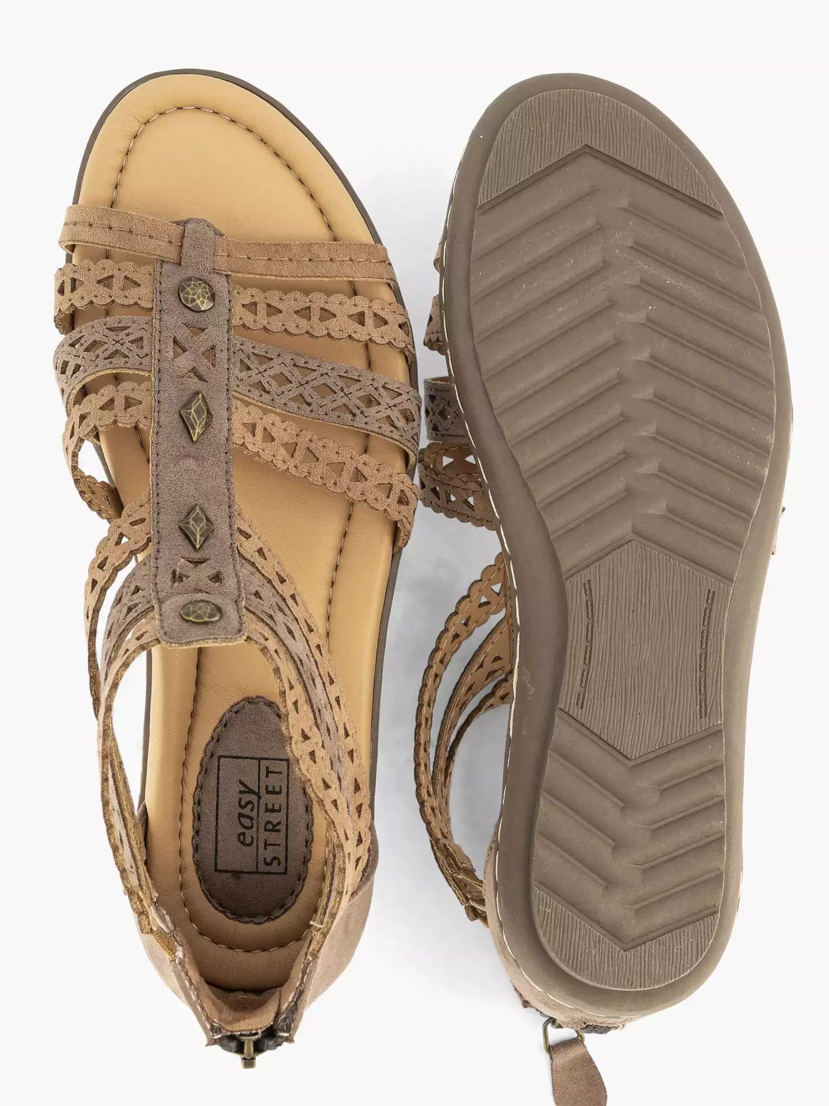 Easy Street Comfort>Sandaal Taupe