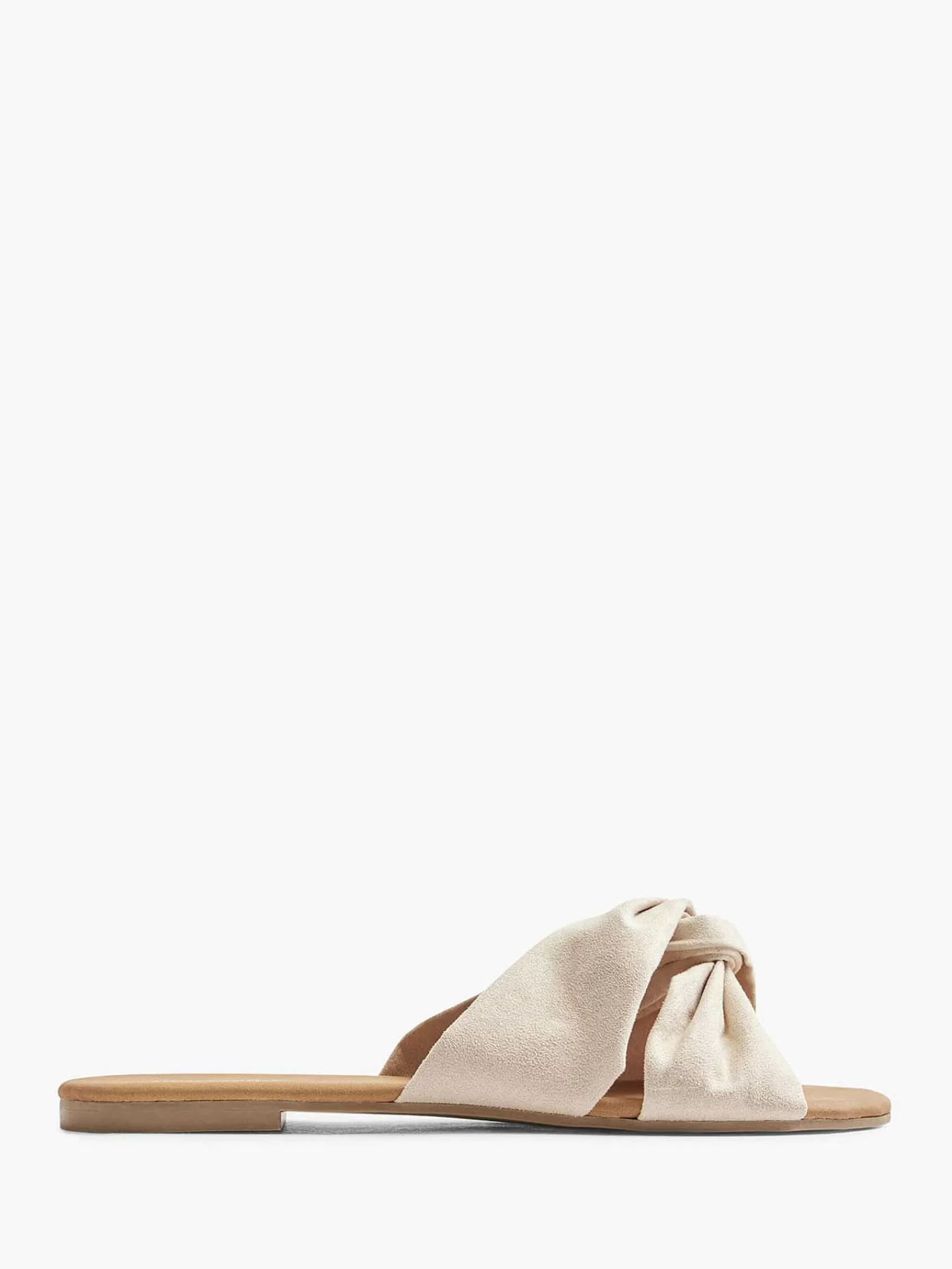 Graceland Slippers>Slipper Knoop Beige