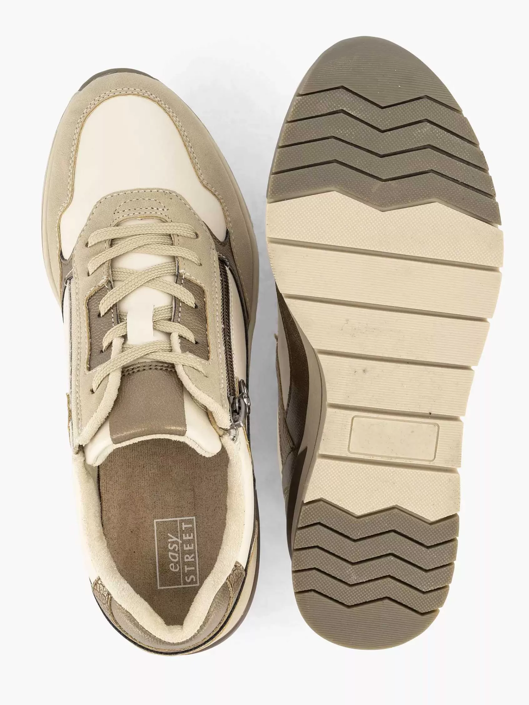 Easy Street Comfort>Sneaker Beige