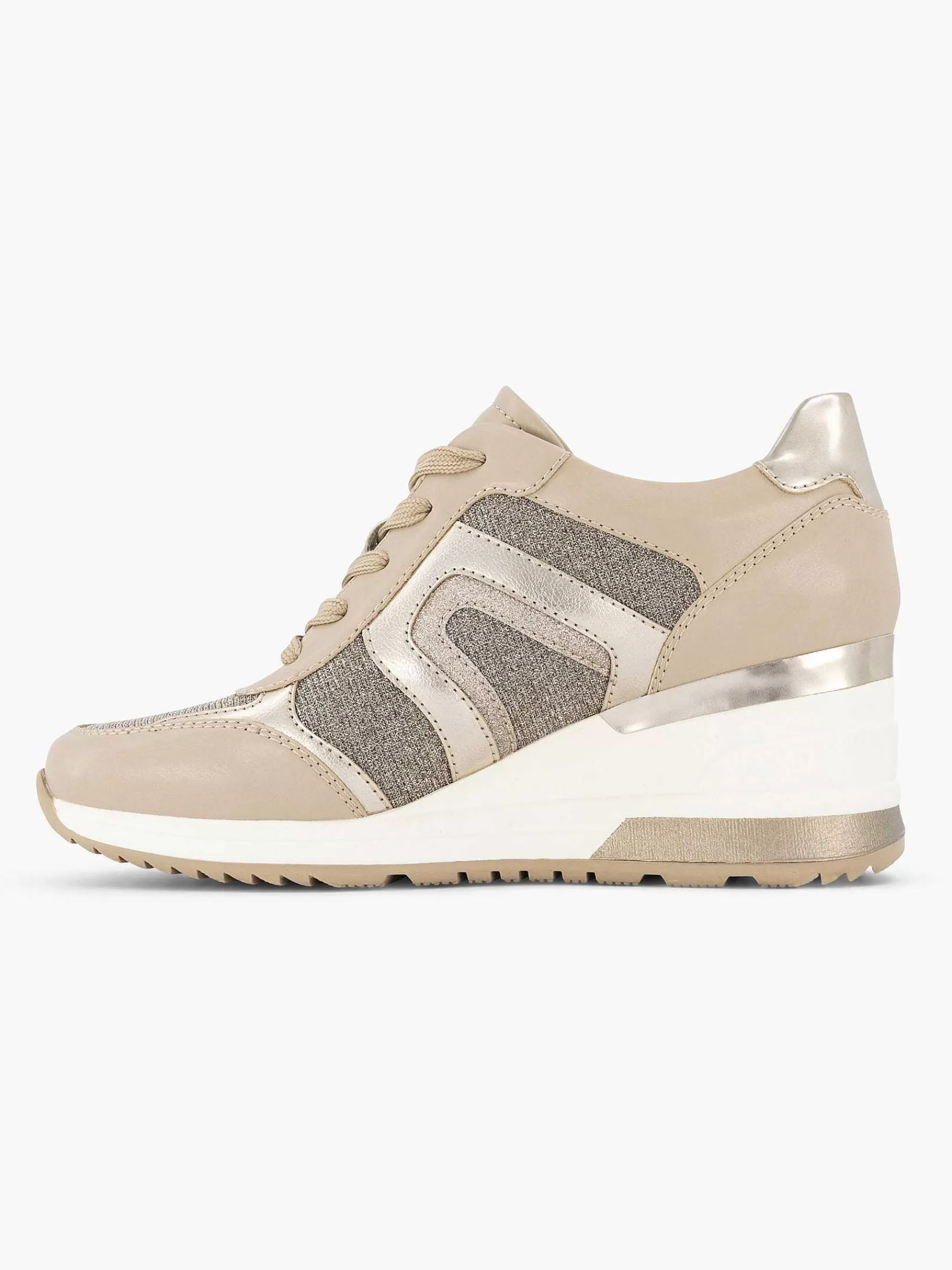 Graceland Sneakers>Sneaker Sleehak Beige