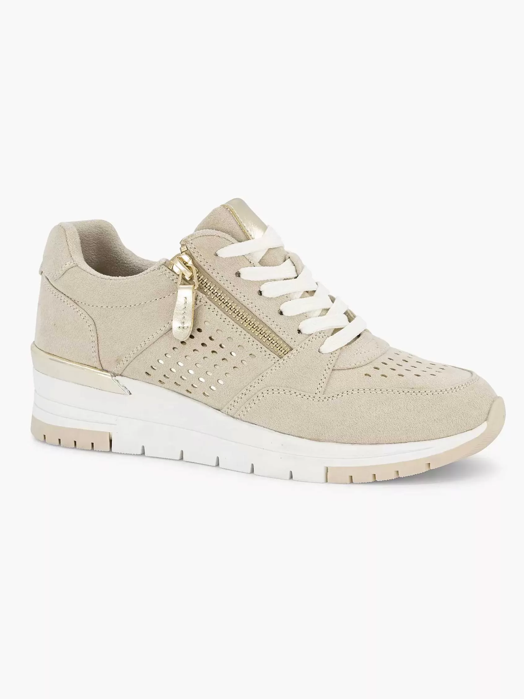 Easy Street Comfort>Sneaker Sleehak Beige