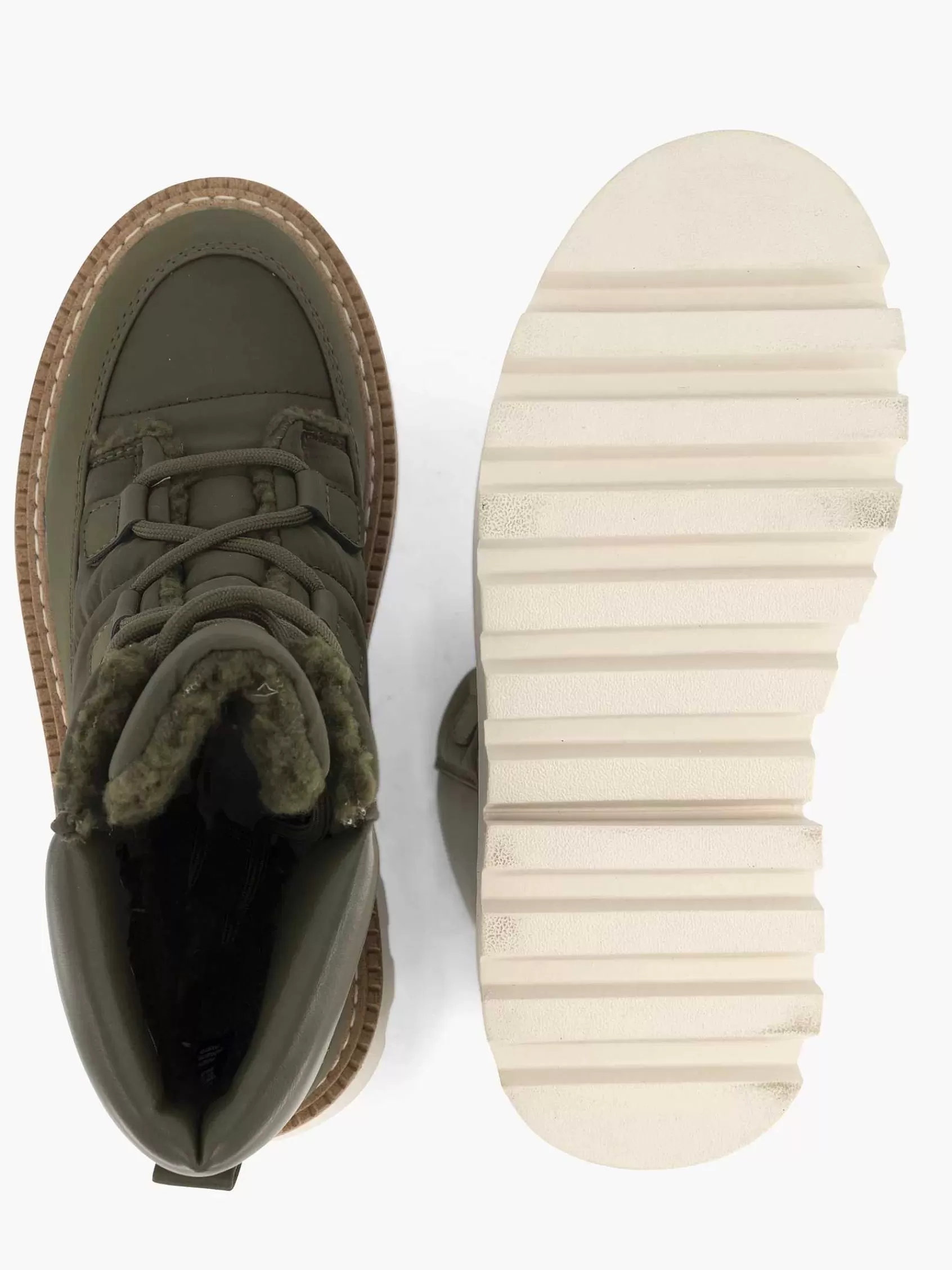 Oxmox Enkellaarzen & Boots>Te Gewatteerde Veterboot
