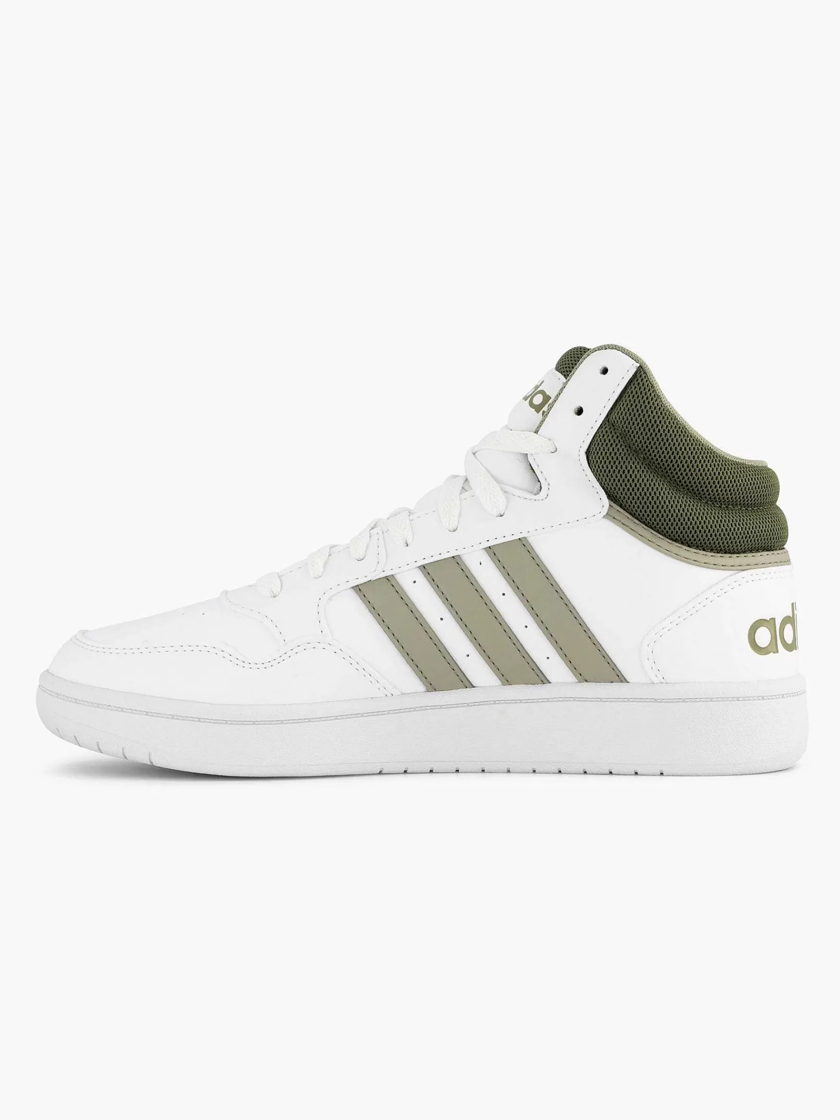 adidas Sneakers>Te Hoops 3.0 Mid Wit