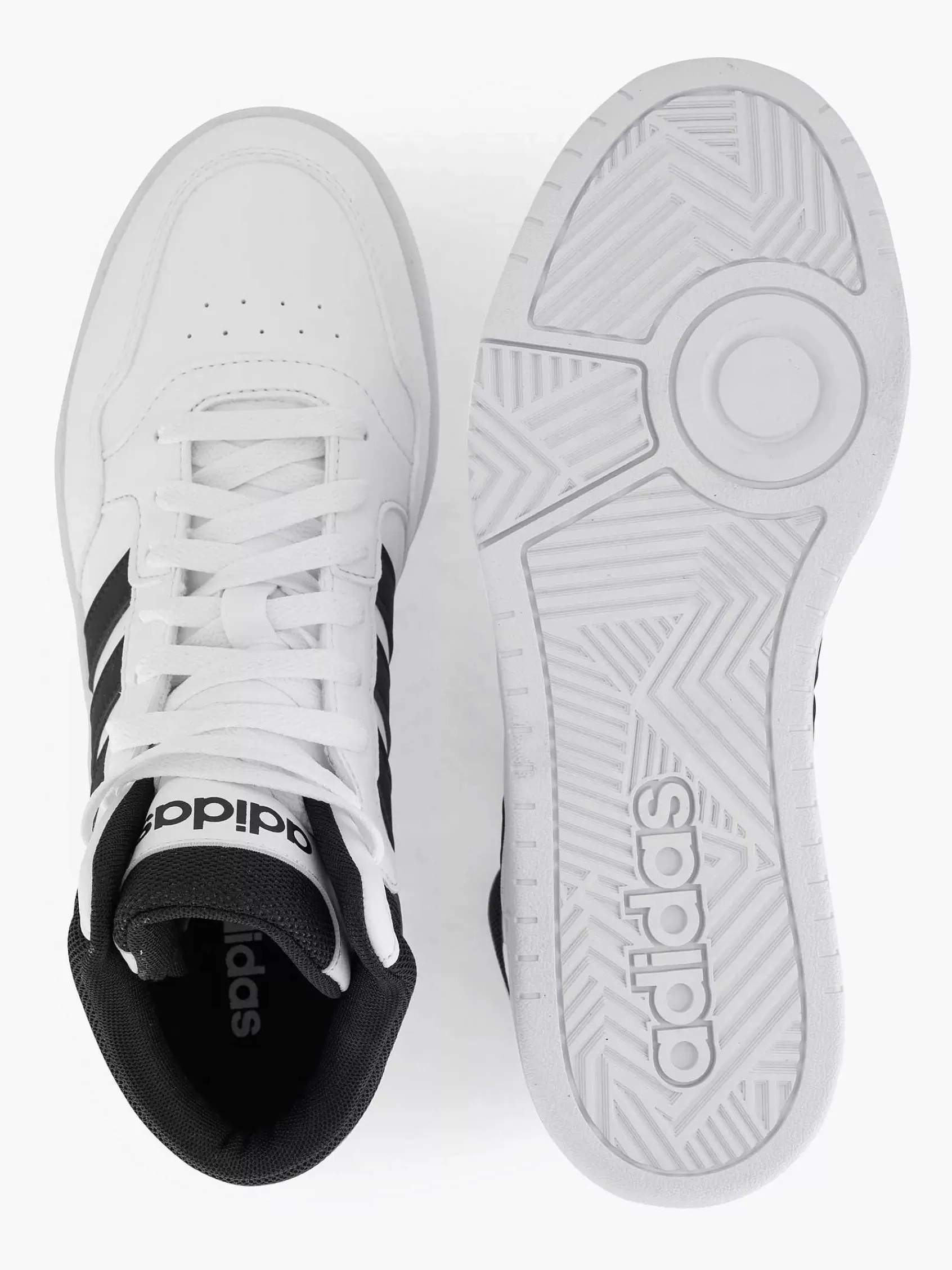 adidas Sneakers>Te Hoops Mid 3.0 Wit
