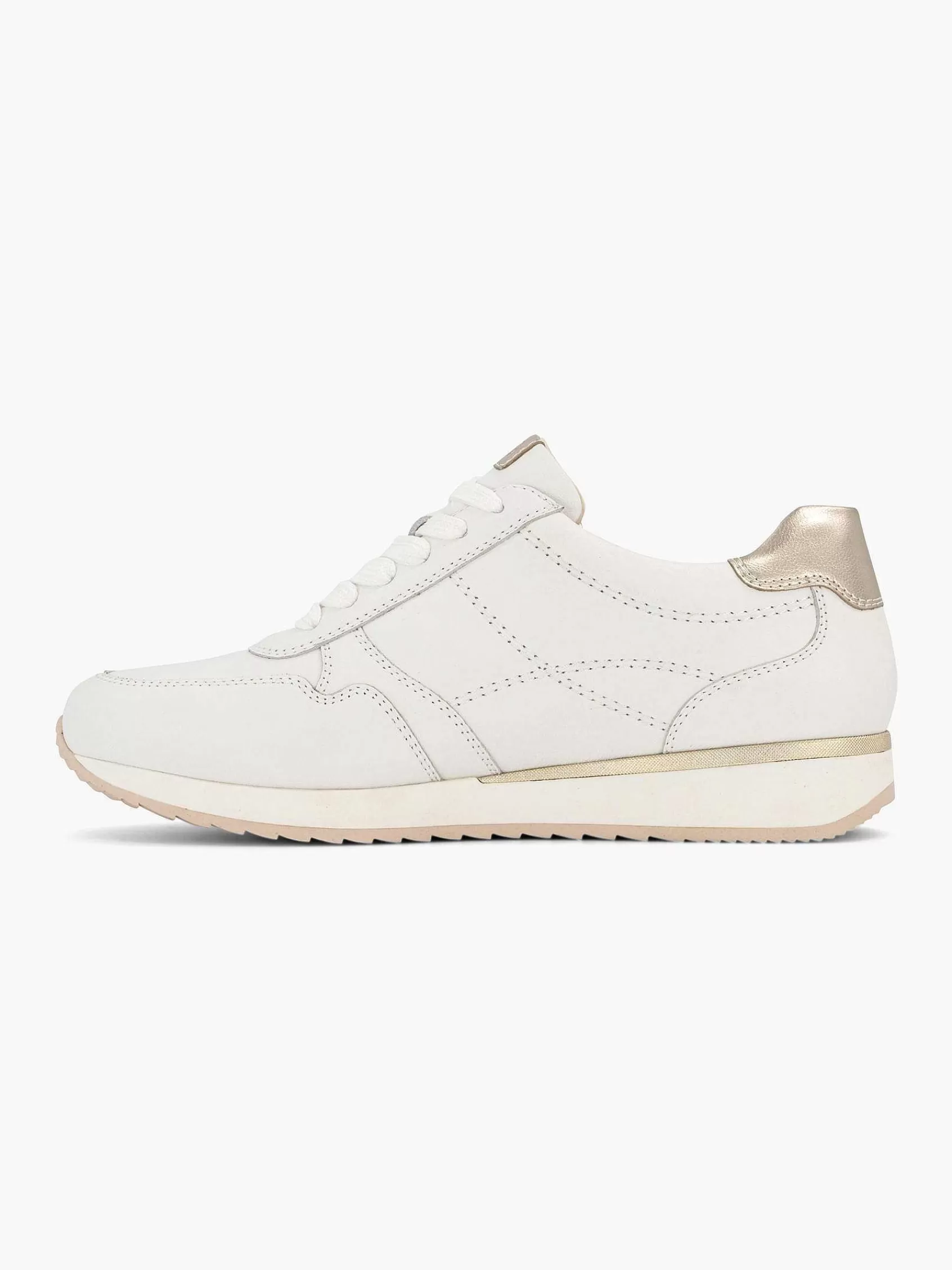 Medicus Comfort>Te Leren Sneaker Wit