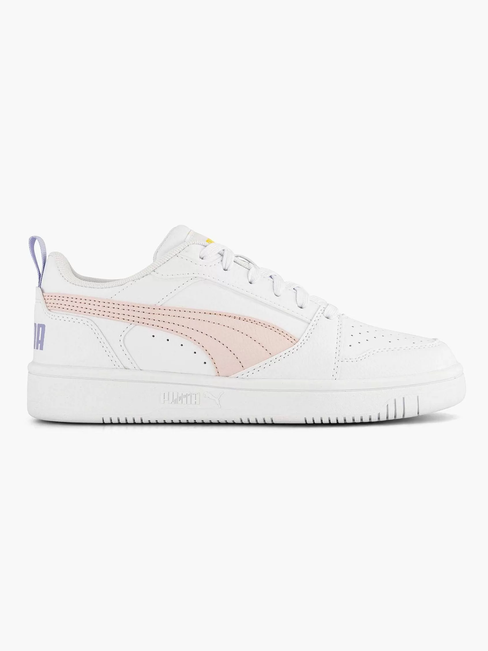 Puma Sneakers>Te Rebound V6 Low Wit