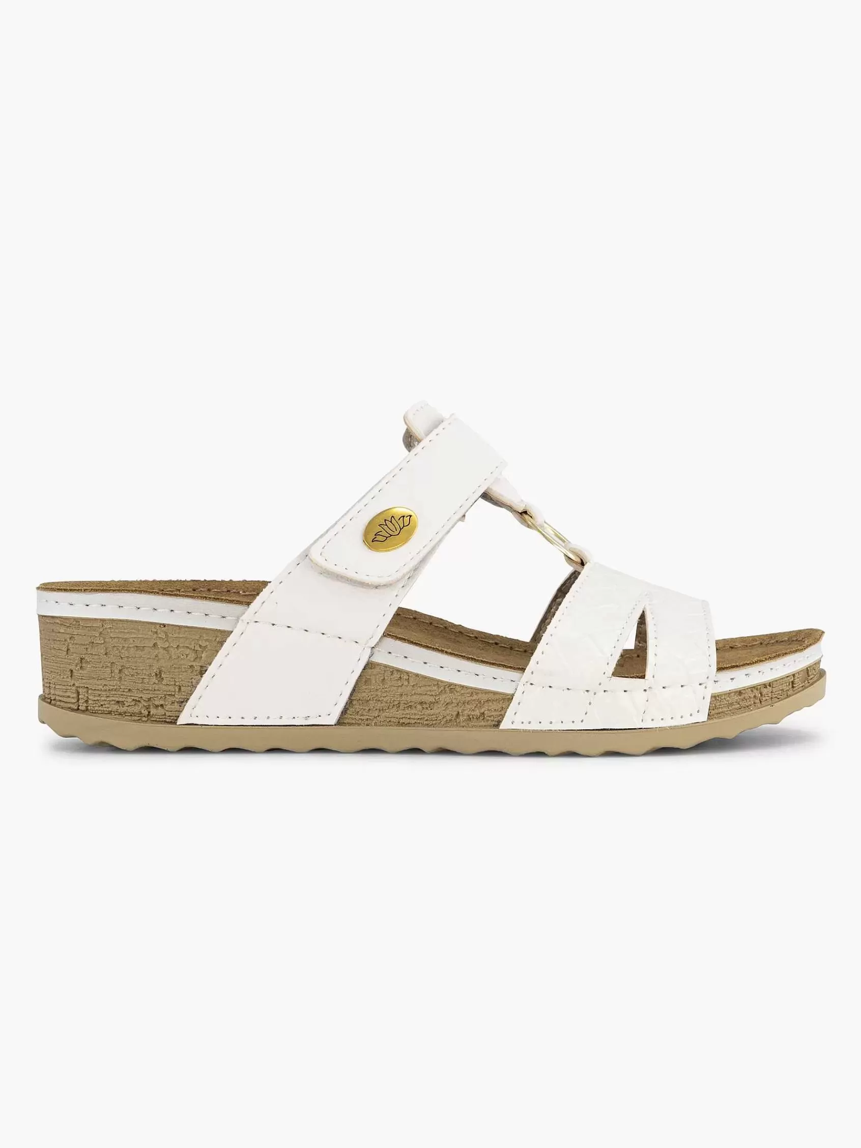 Easy Street Slippers>Te Slipper Wit