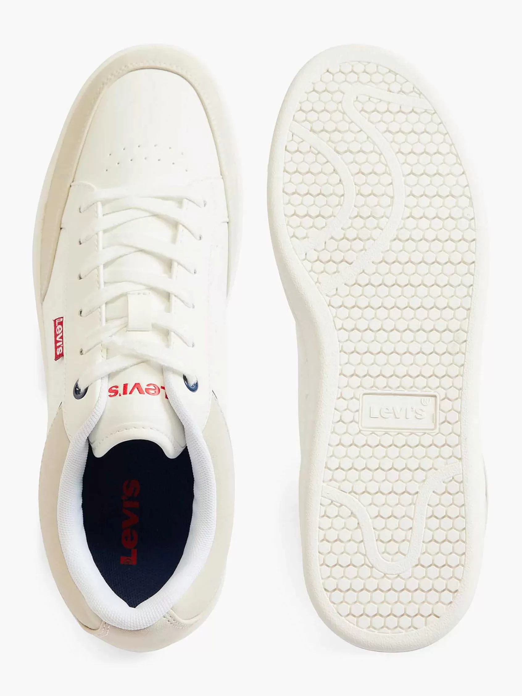 Levis Sneakers>Te Sneaker Billy 2.0 Wit