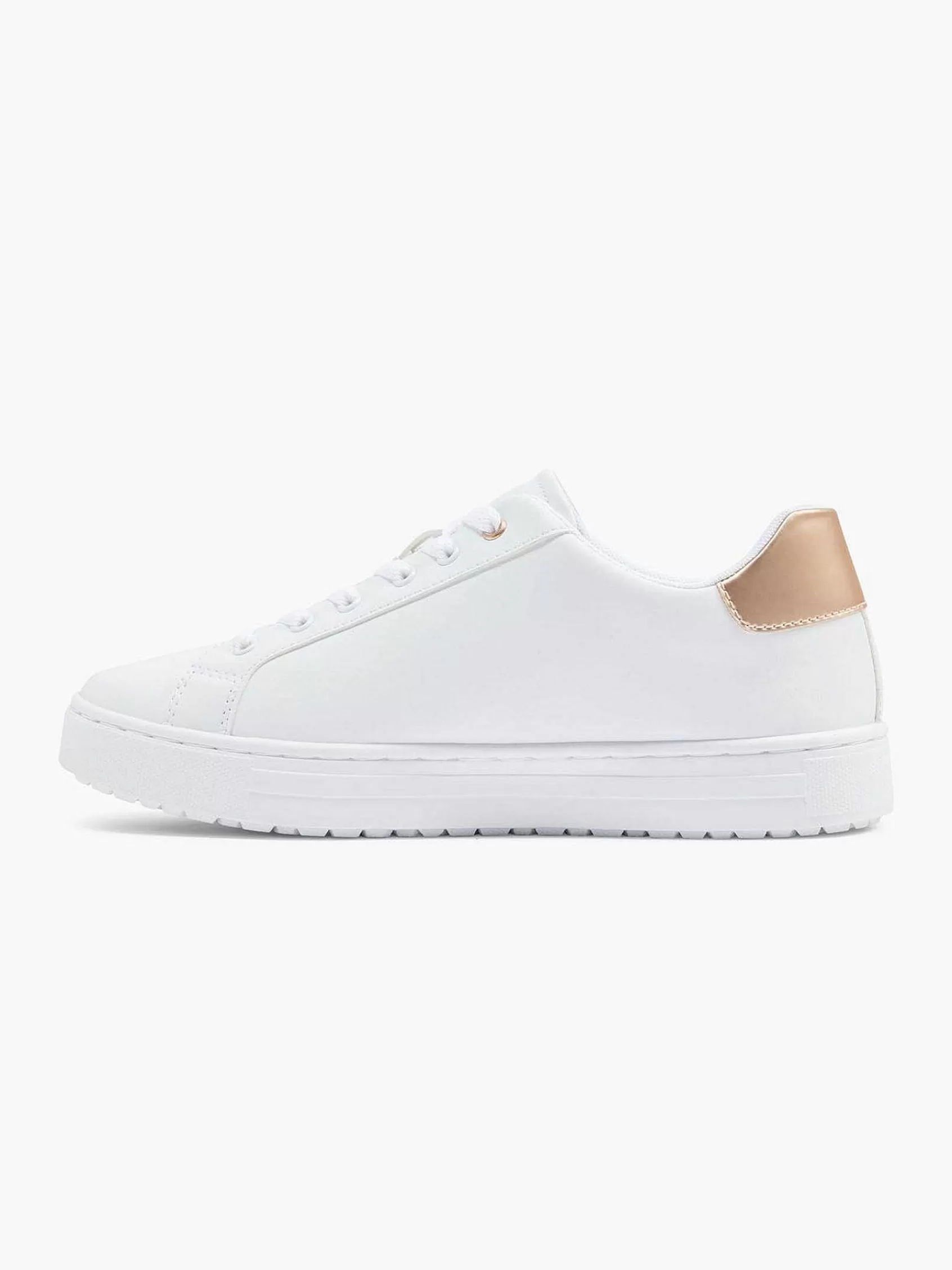 Graceland Sneakers>Te Sneaker Bloemenprint Wit