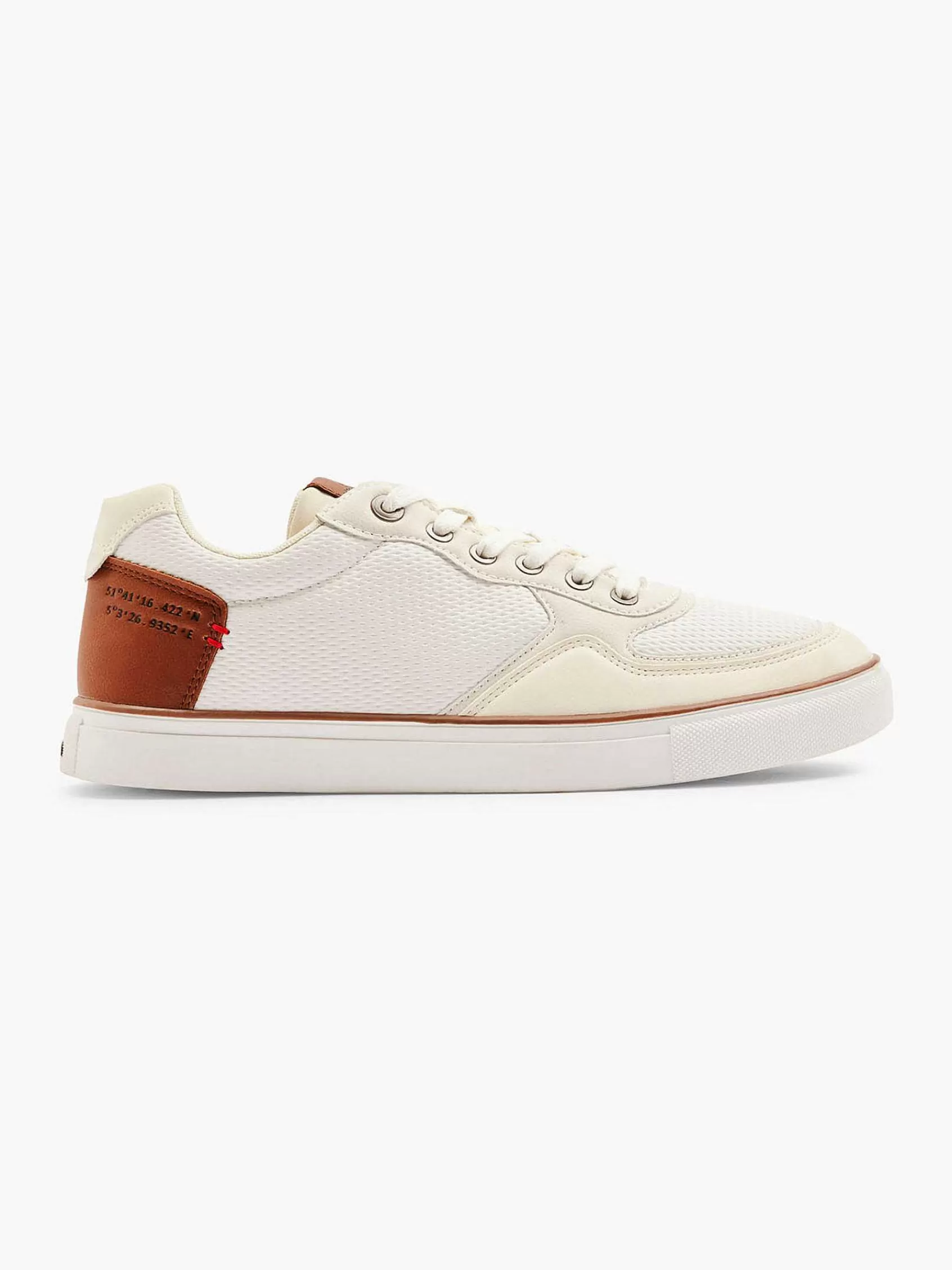 Memphis One Sneakers>Te Sneaker Memory Foam Wit