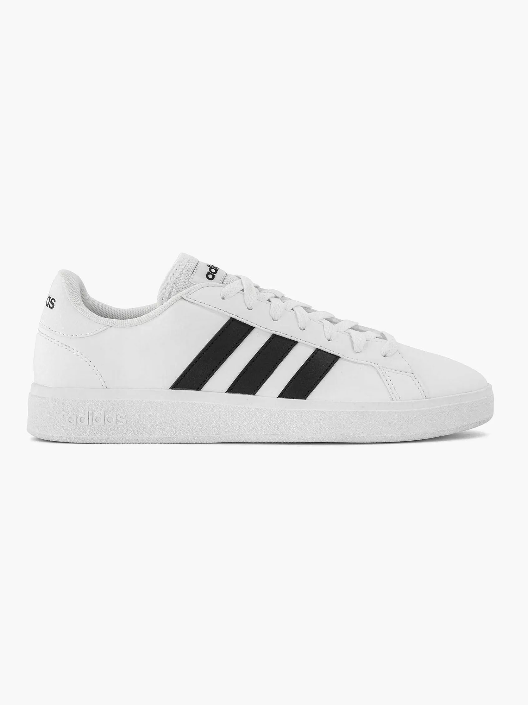adidas Sneakers>Witte Grand Court Base 2.0 Zwart Wit