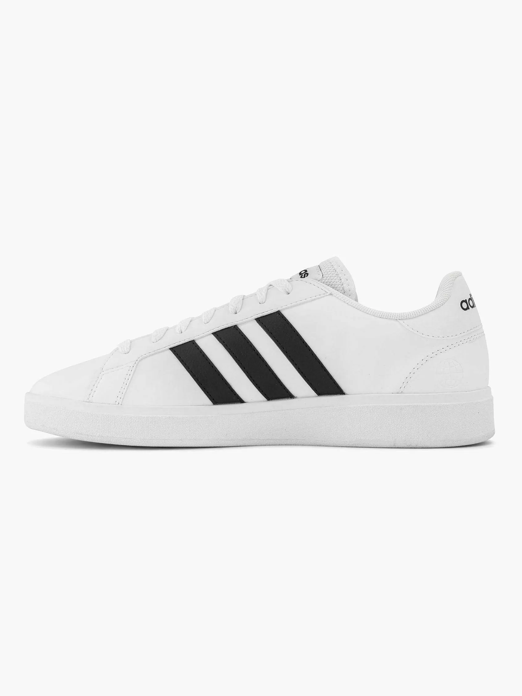 adidas Sneakers>Witte Grand Court Base 2.0 Zwart Wit