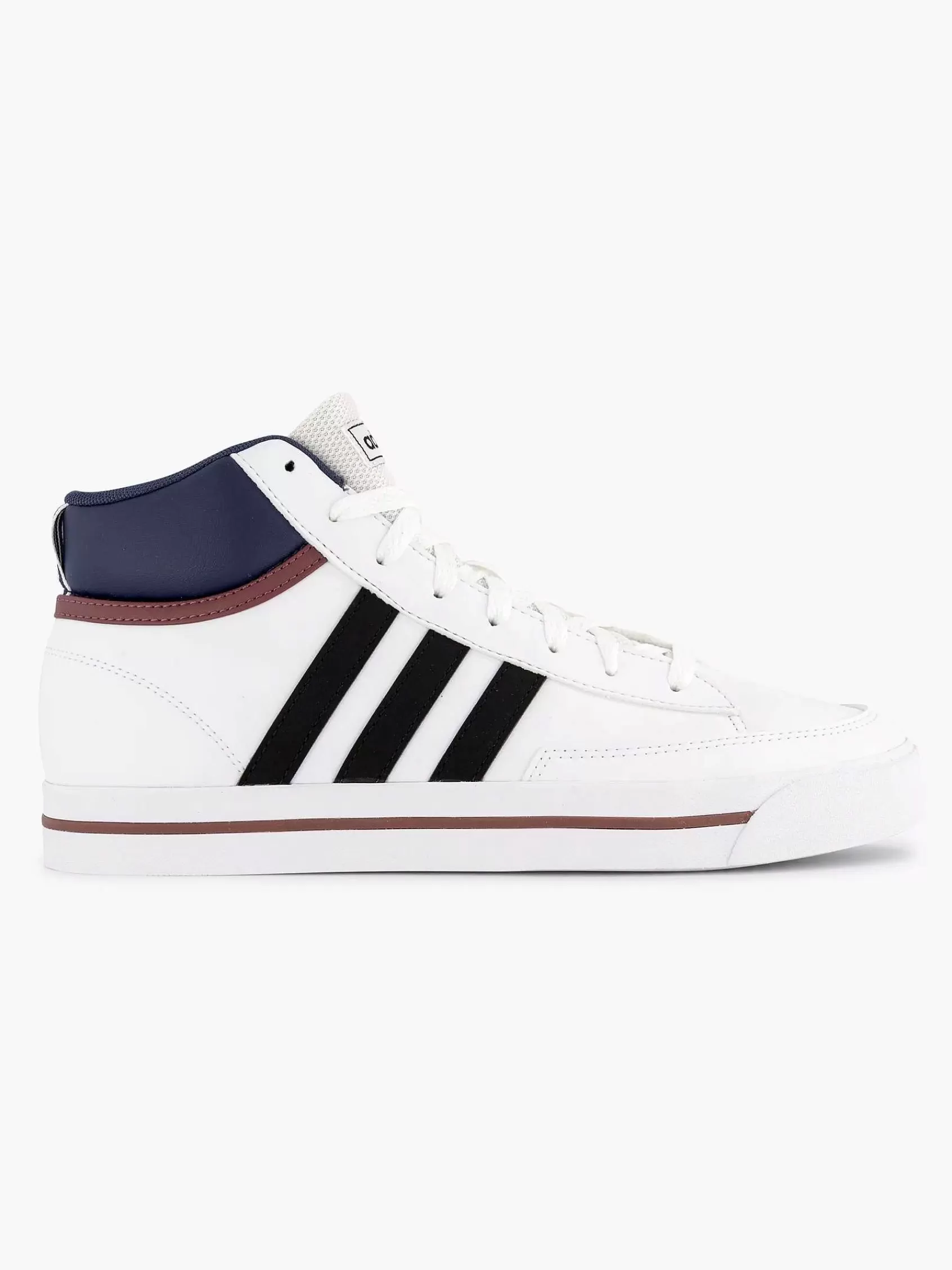 adidas Sneakers>Witte Retrovulc Mid Blauw