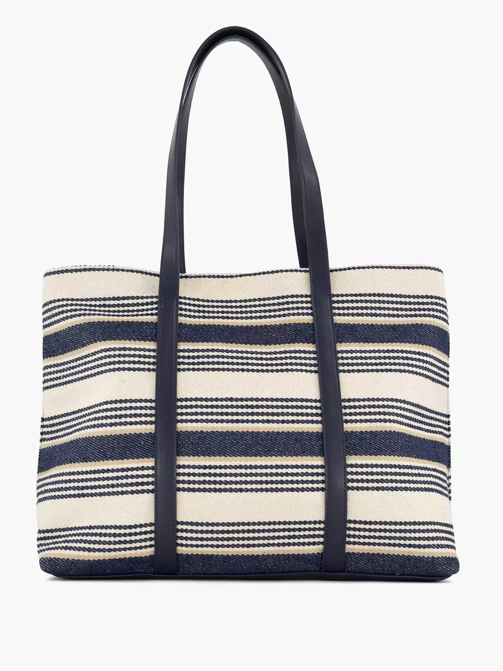 Graceland Tassen>/ Witte Strandtas Blauw