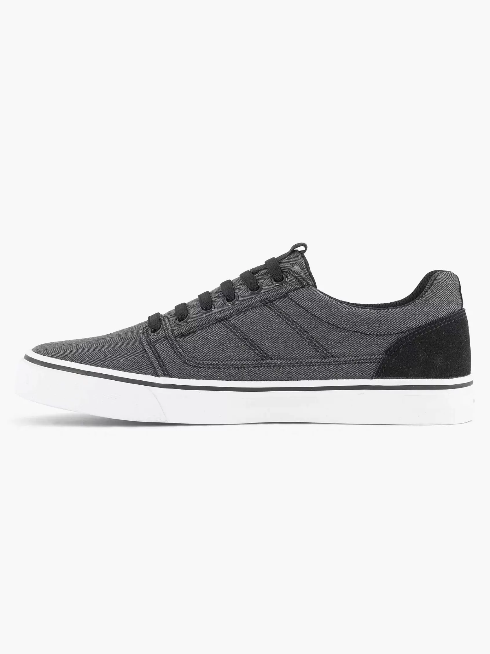 Memphis One Sneakers>Zwarte Sneaker Grijs